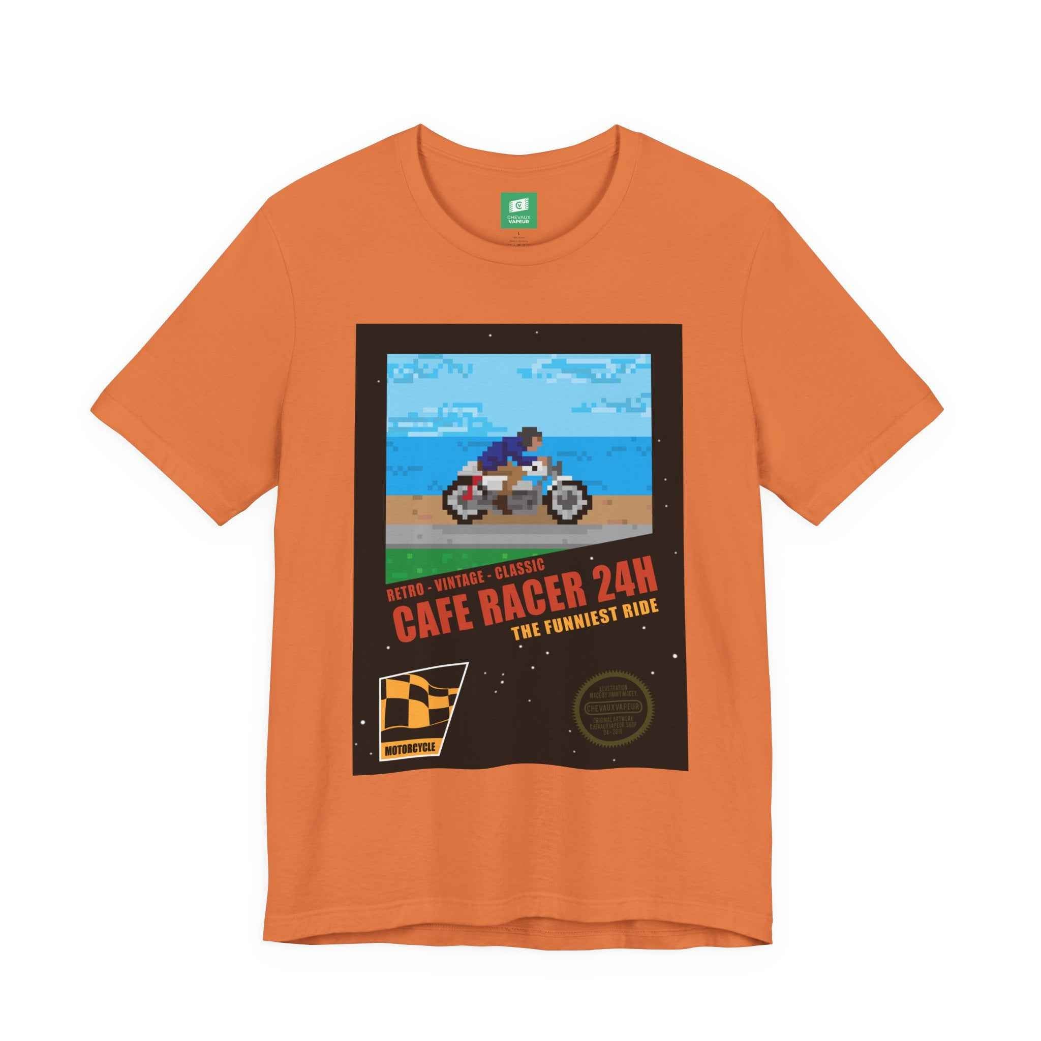 Cafe Racer NES Style T-Shirt