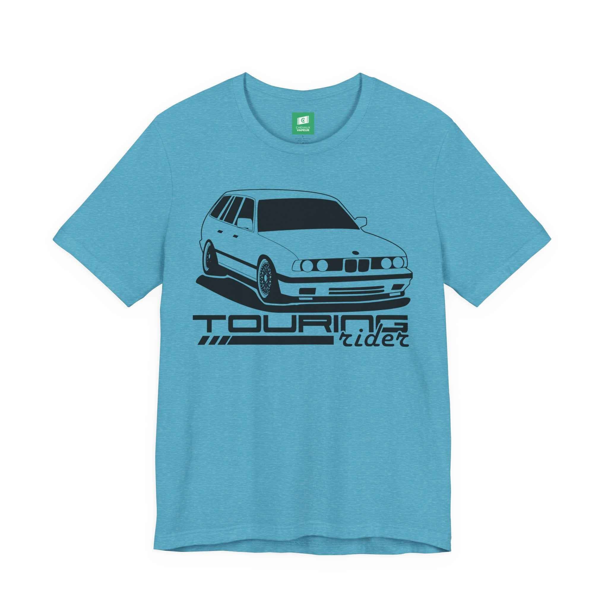 BMW E34 Touring T-Shirt - Retro 5 Series Wagon Tee
