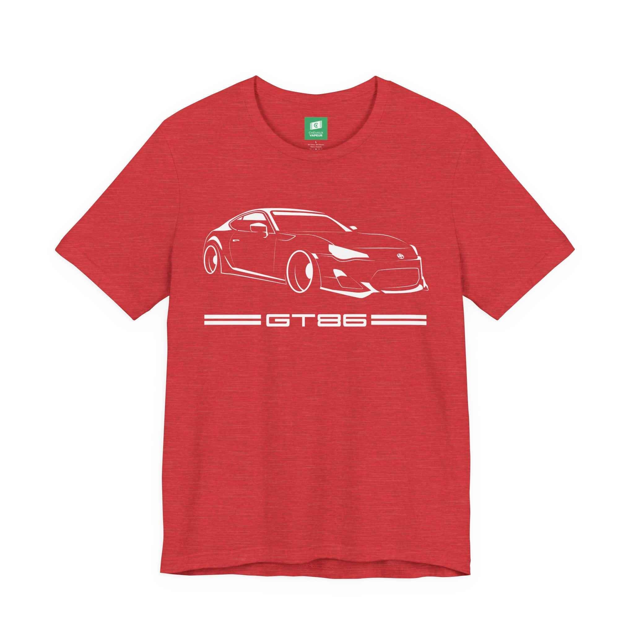 GT86 T-Shirt - JDM Drift Car Tee for Toyota 86 & BRZ Fans