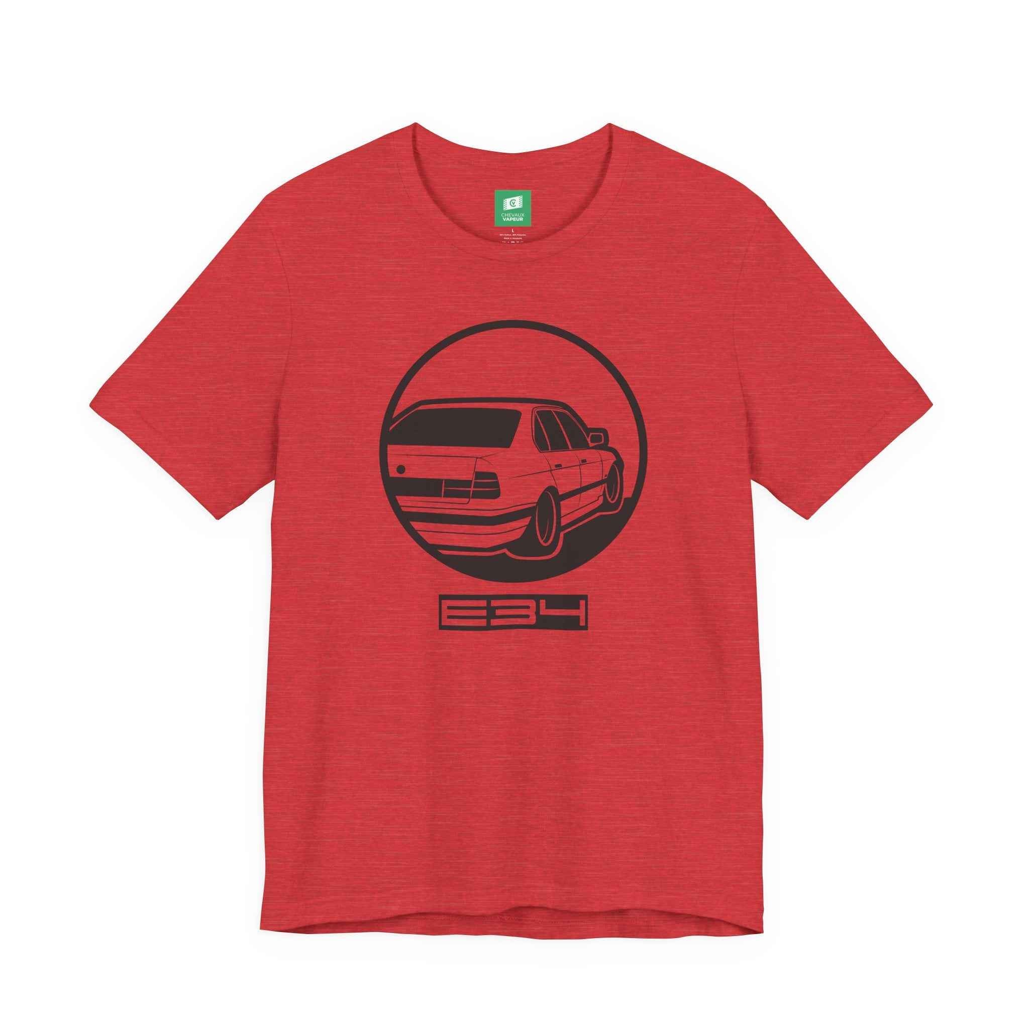 BMW E34 M5 Classic Tee | Vintage M Power Legendary Sedan Shirt