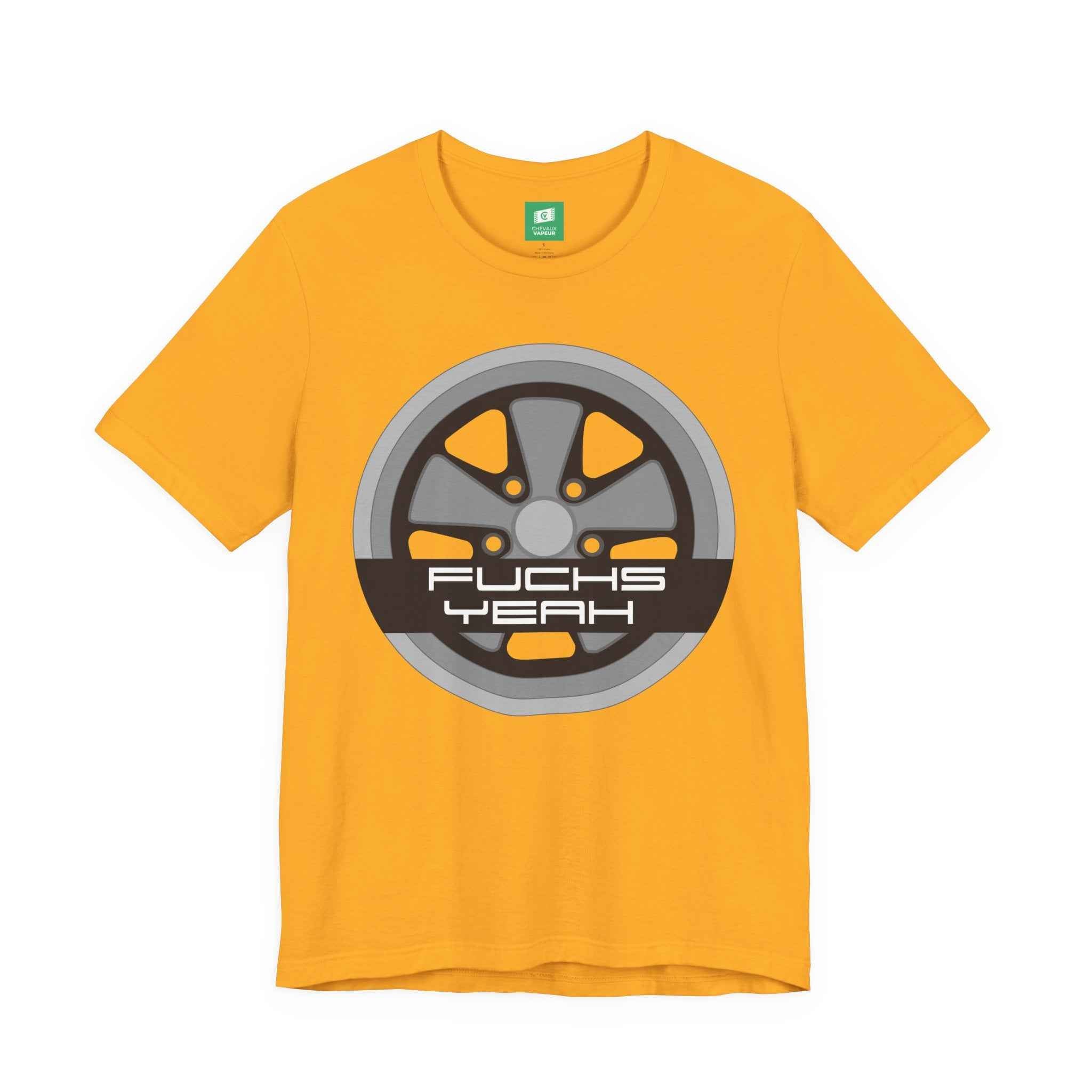 Fuchs Yeah T-Shirt - Porsche Fuchs Wheel Tee