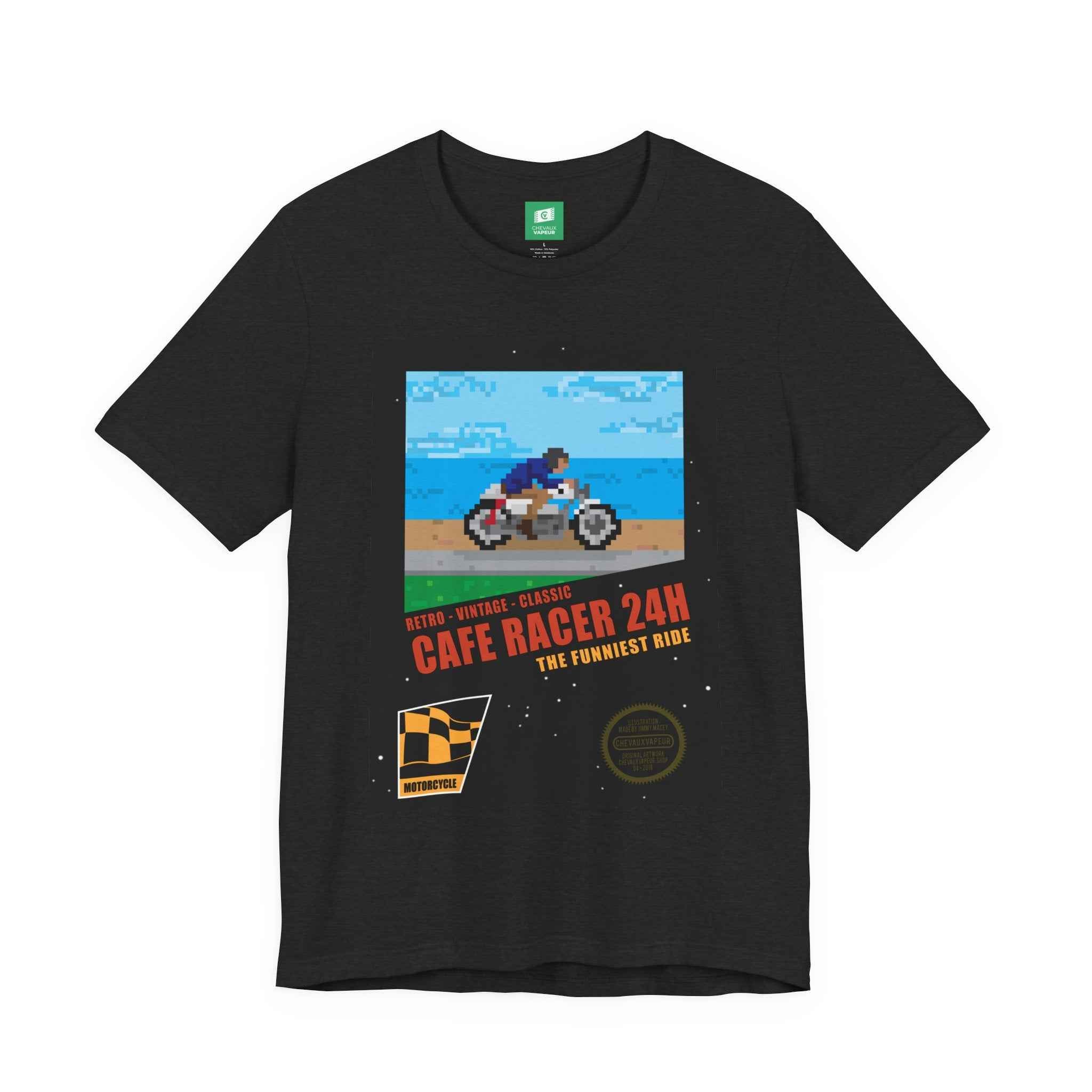 Cafe Racer NES Style T-Shirt
