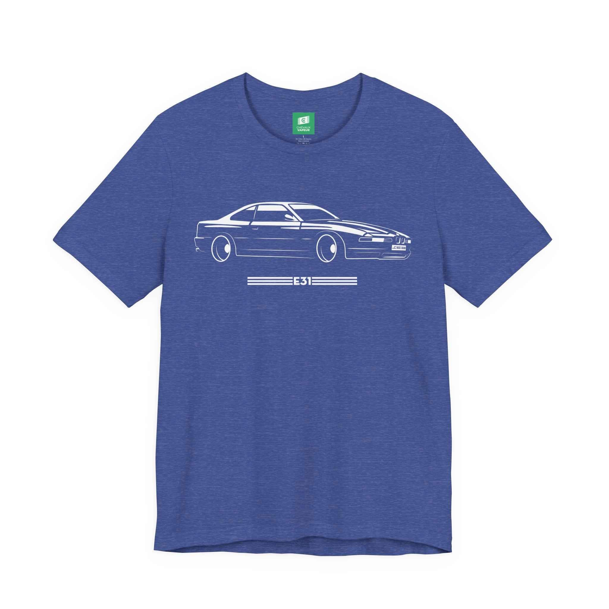 BMW E31 T-Shirt - Classic 8 Series Retro Tee