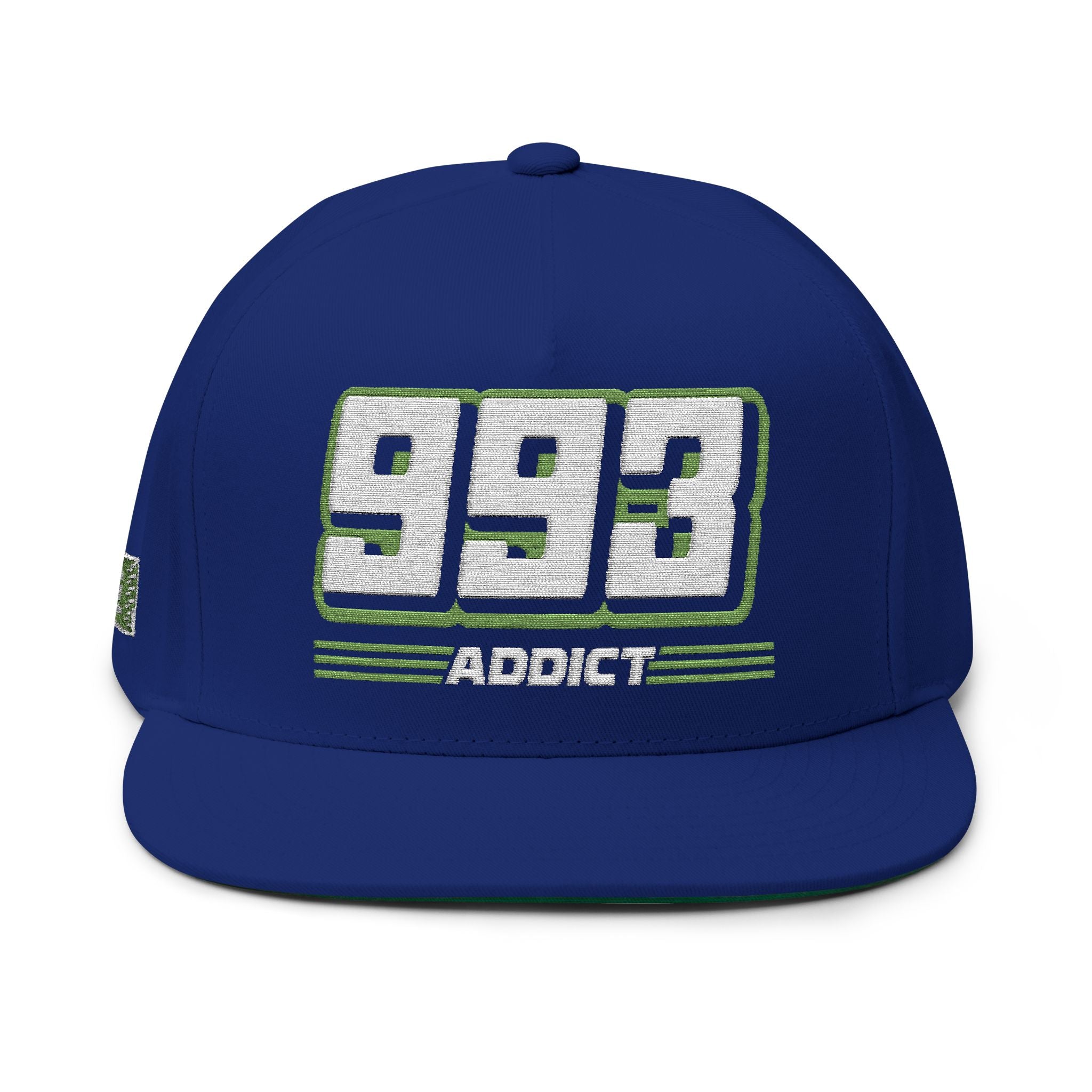 993 Addict Flat Bill Hat by ChevauxVapeur | Classic Porsche Cap - ChevauxVapeur