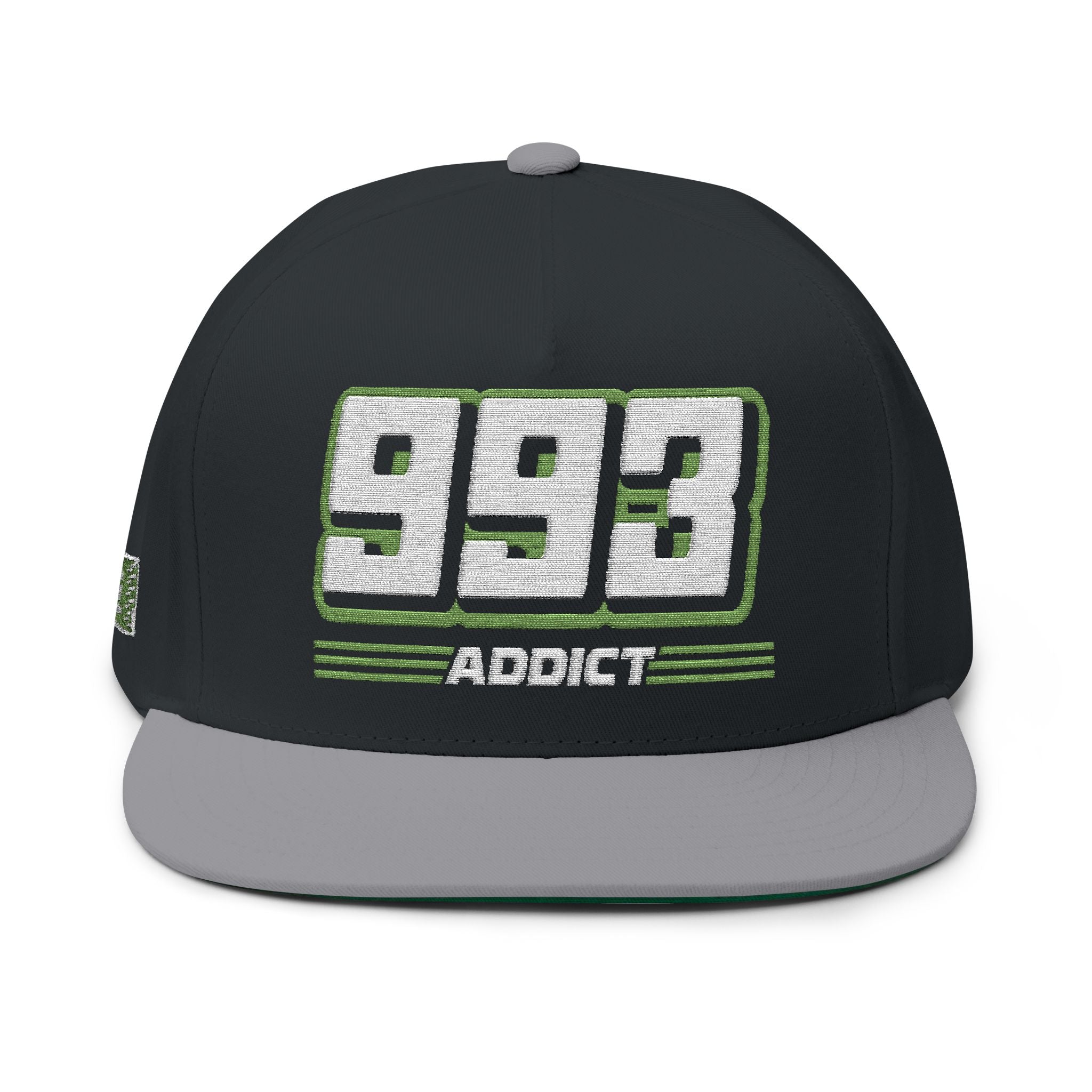 993 Addict Flat Bill Hat by ChevauxVapeur | Classic Porsche Cap - ChevauxVapeur