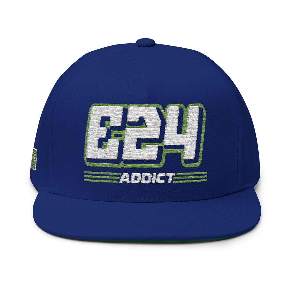 E24 Addict Flat Bill Hat by ChevauxVapeur | Classic BMW Cap - ChevauxVapeur