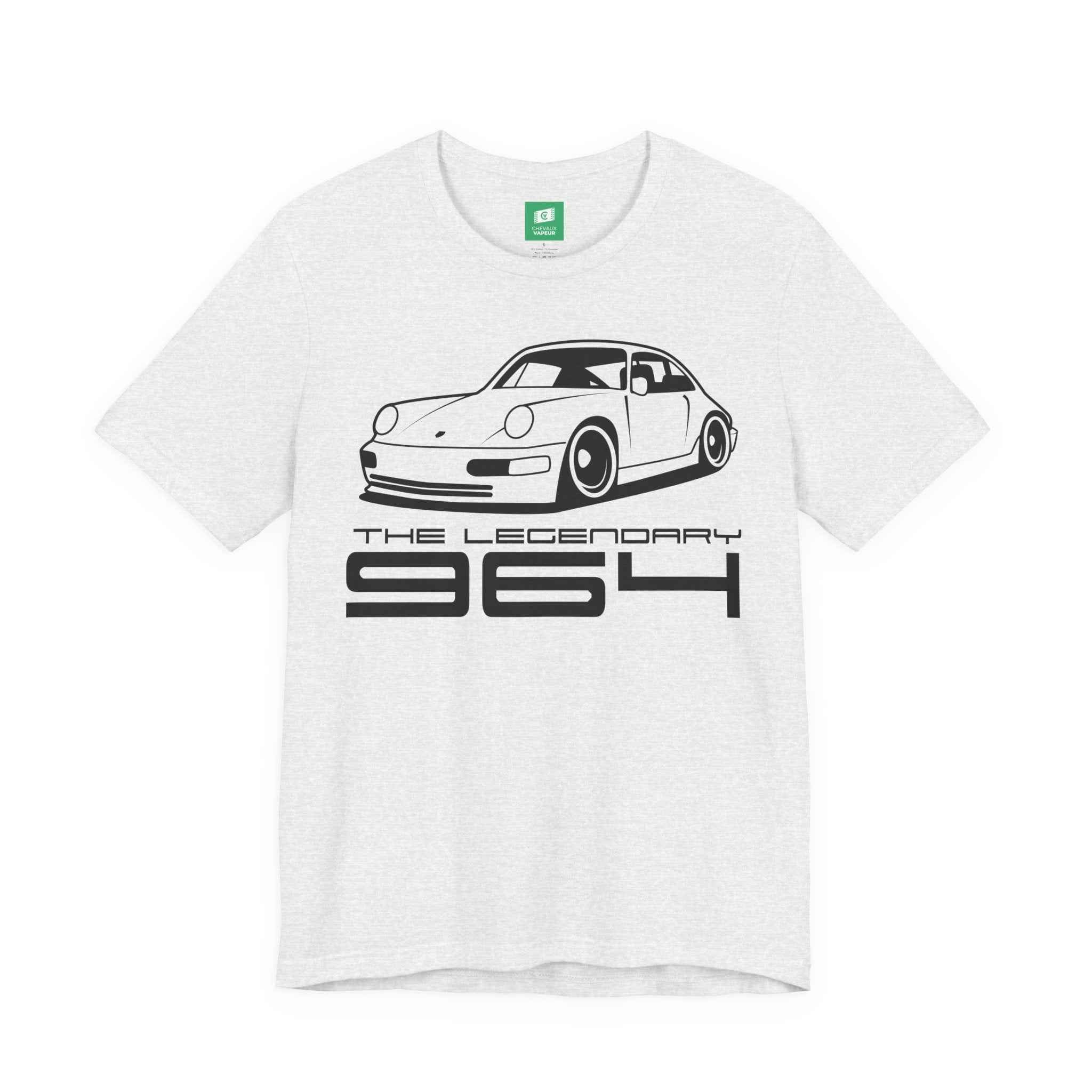 Porsche 964 T-Shirt - Legends Never Die - Aircooled Classic Car Tee