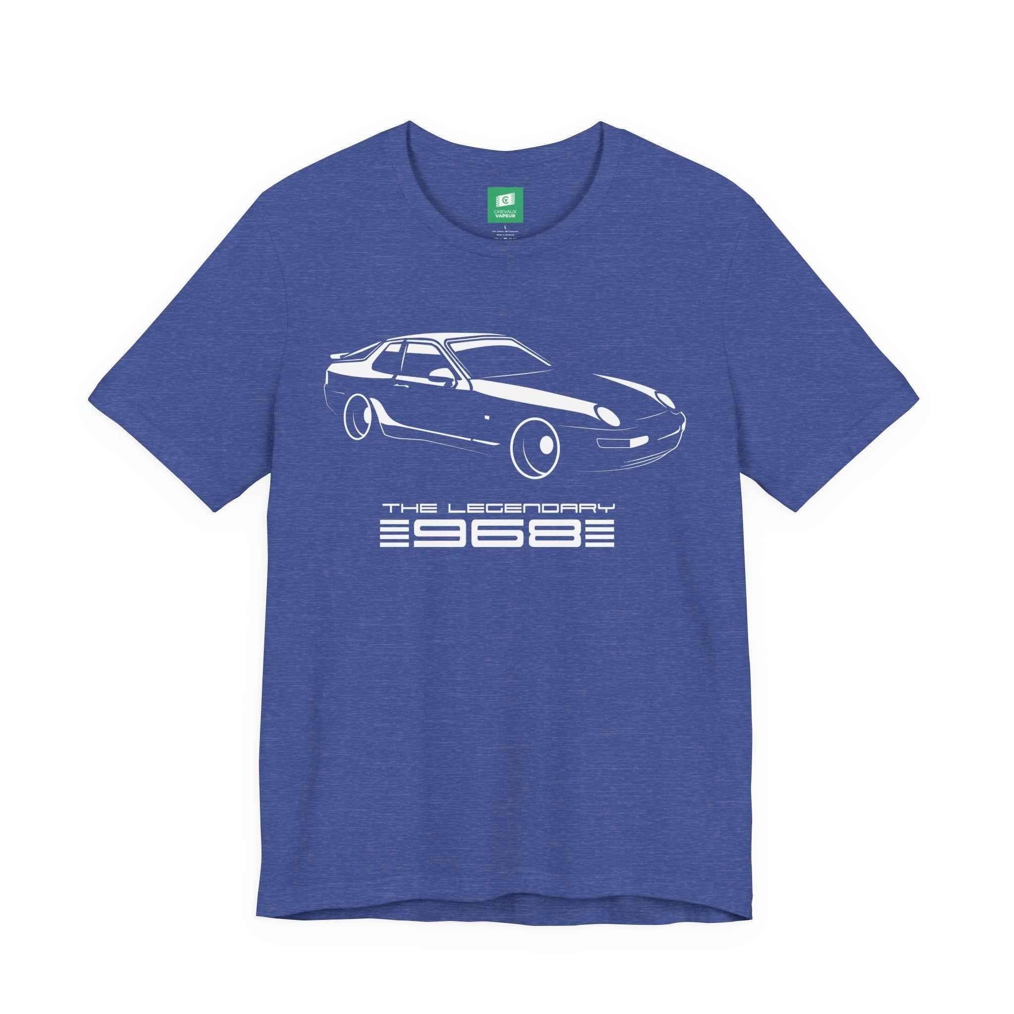 Porsche 968 T-Shirt - Legends Never Die - Vintage Classic Car Tee