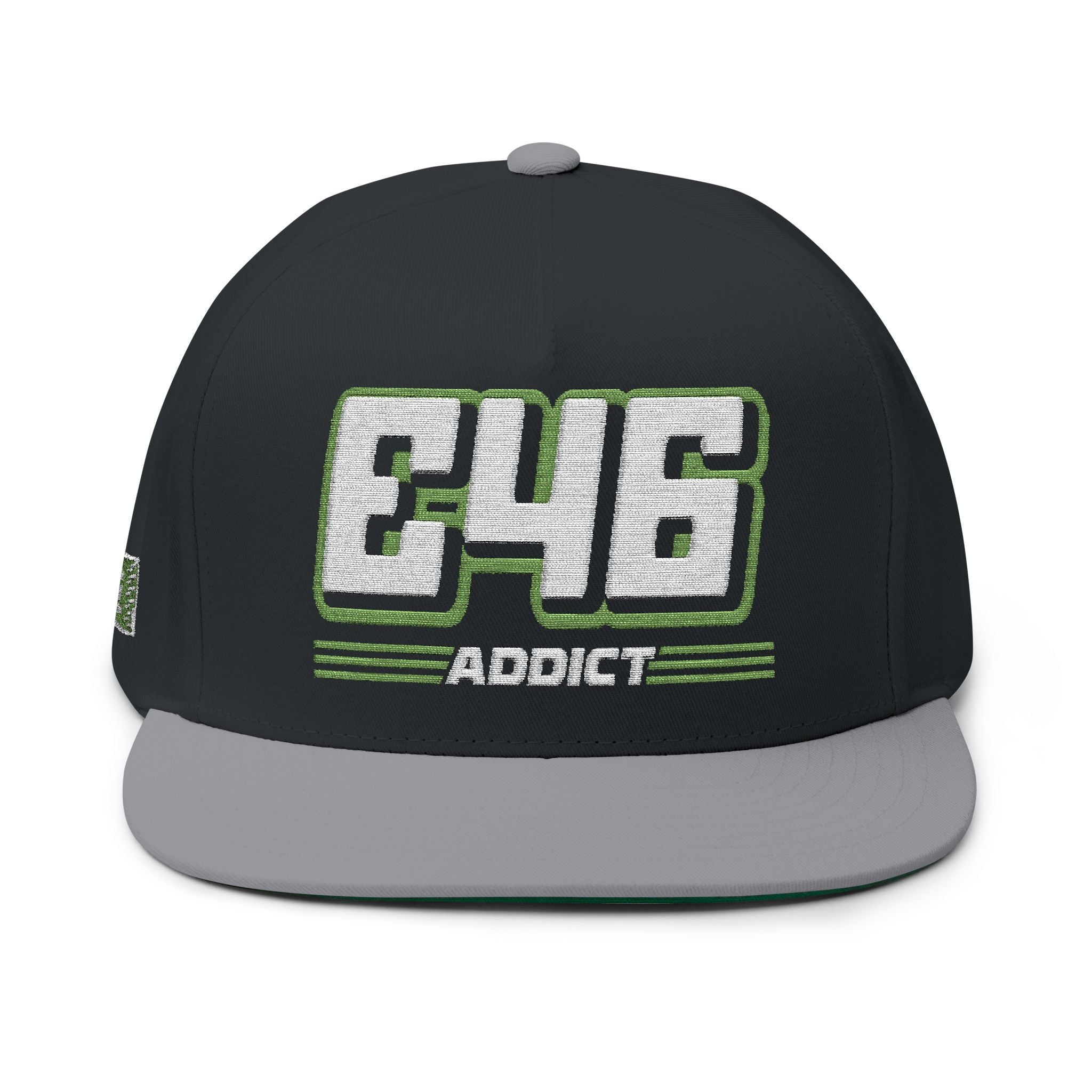 E46 Addict Flat Bill Hat by ChevauxVapeur | Classic BMW Cap - ChevauxVapeur