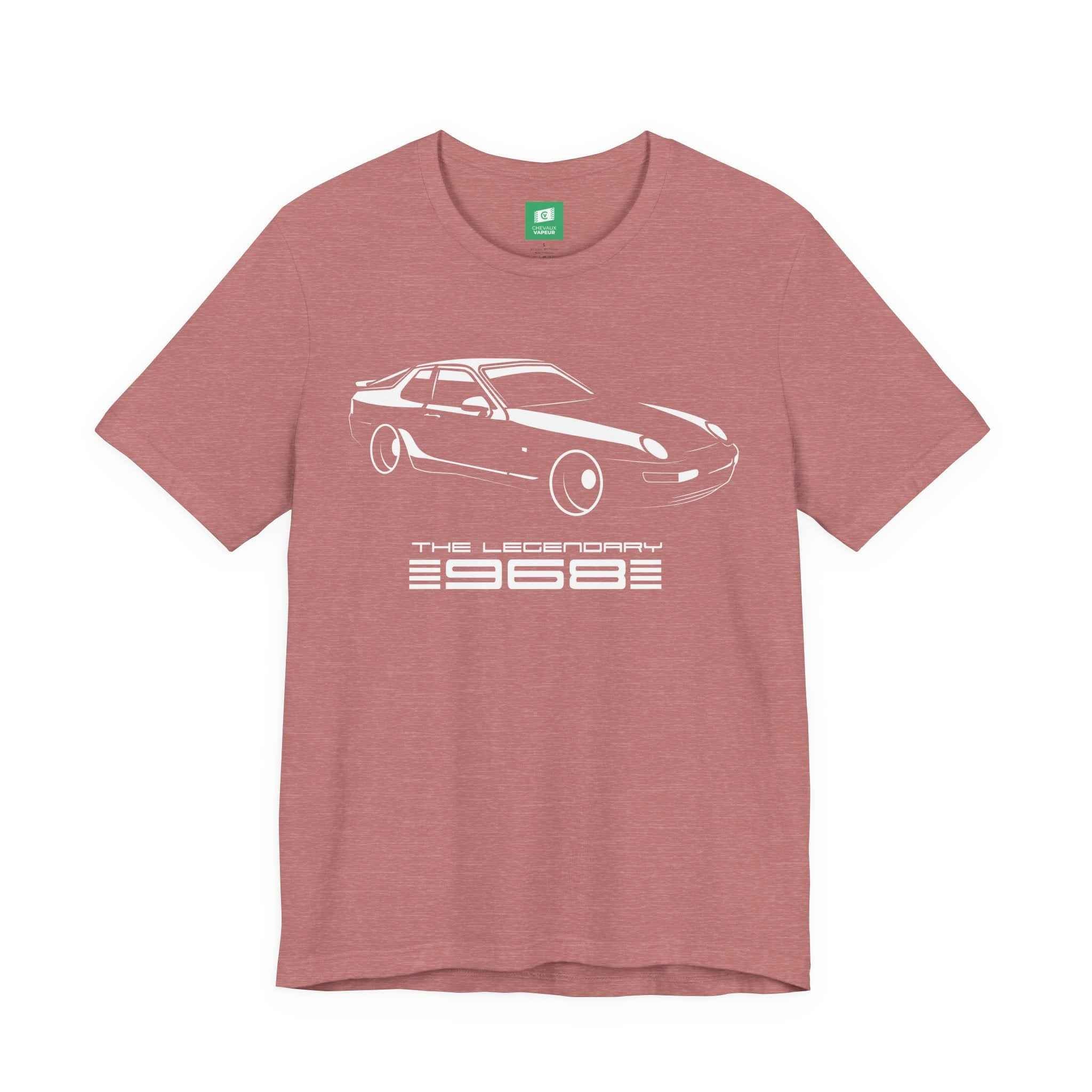Porsche 968 T-Shirt - Legends Never Die - Vintage Classic Car Tee