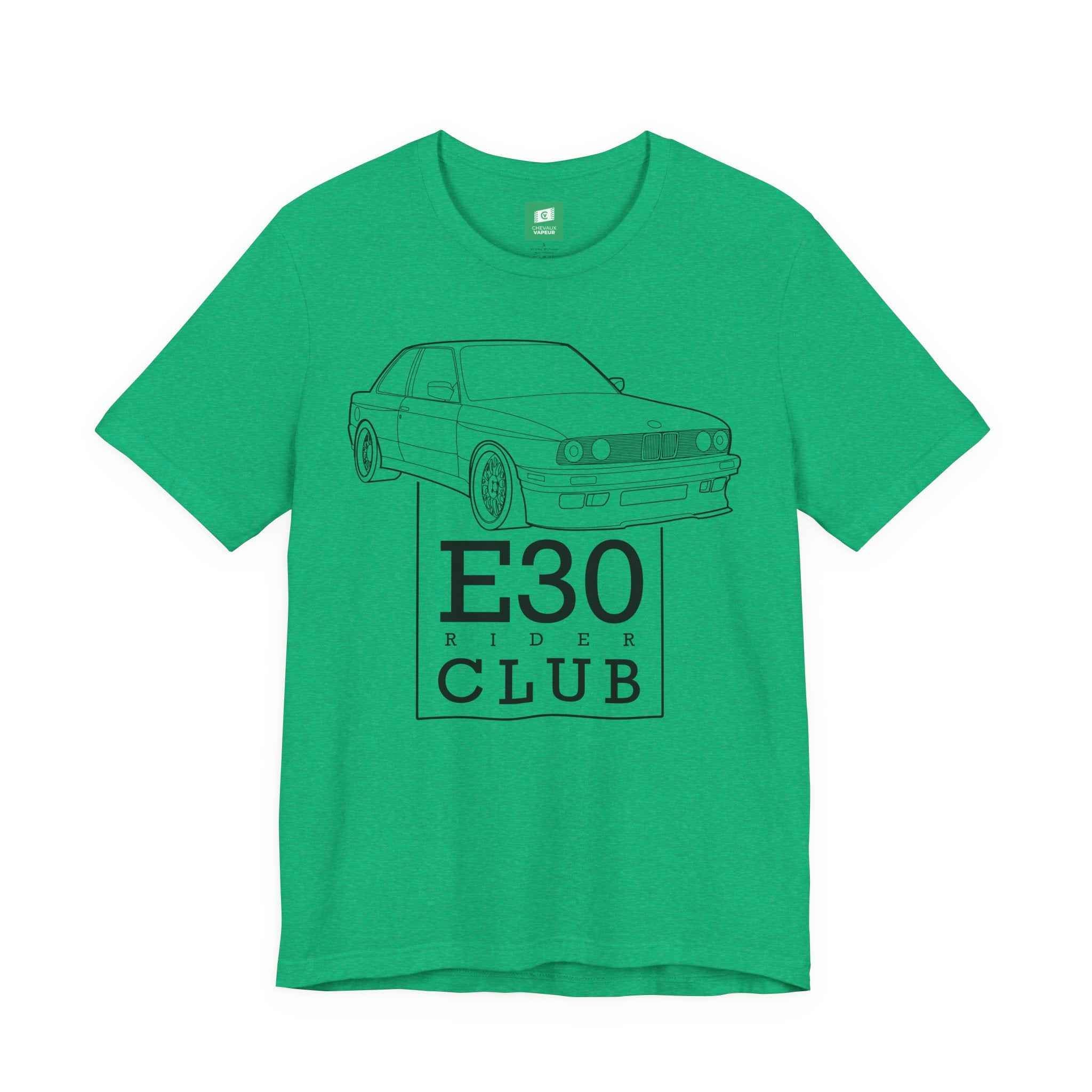 BMW E30 T-Shirt - Retro 3 Series Classic Car Tee