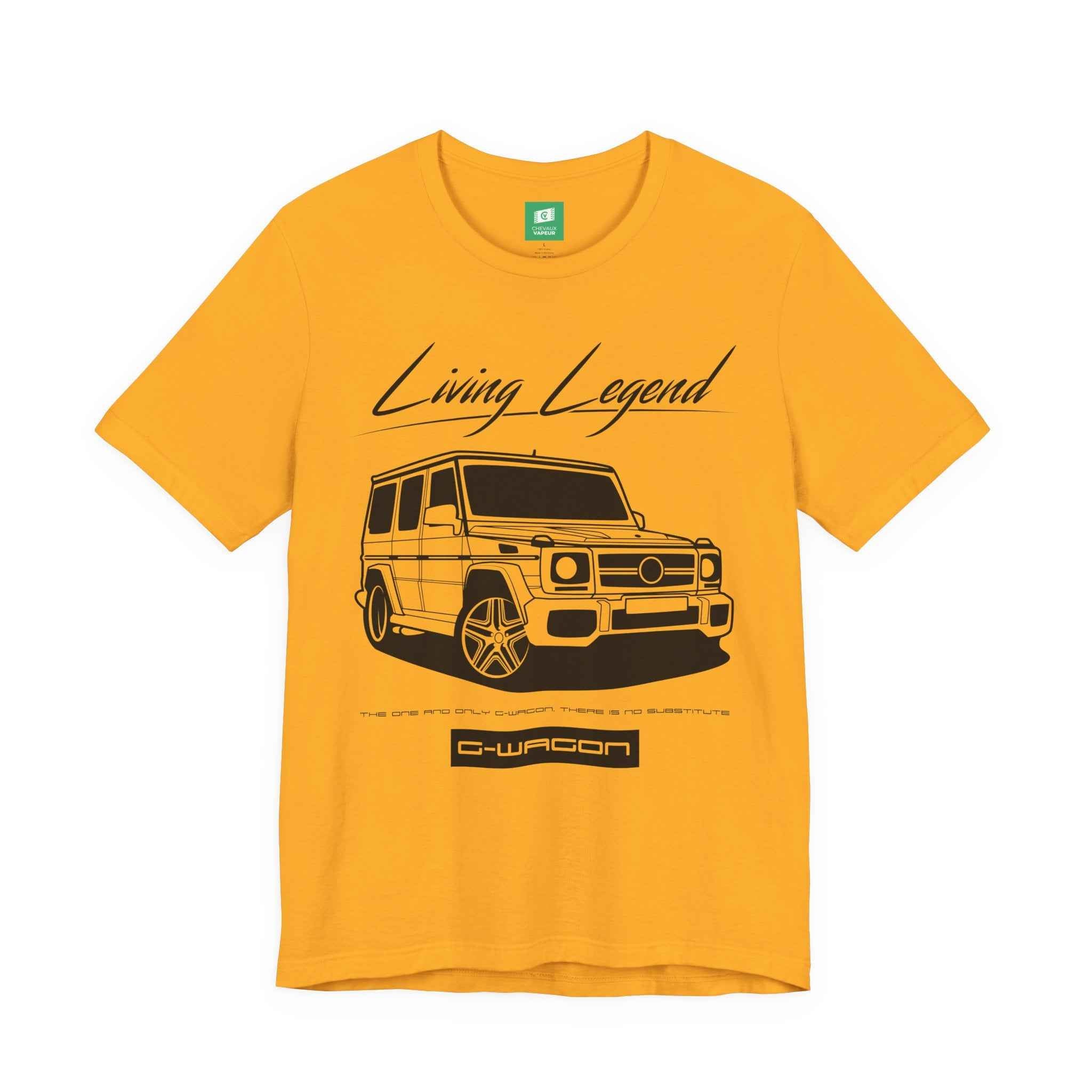 G-Wagon T-Shirt Legends Never Die - Classic Mercedes G-Class Tee
