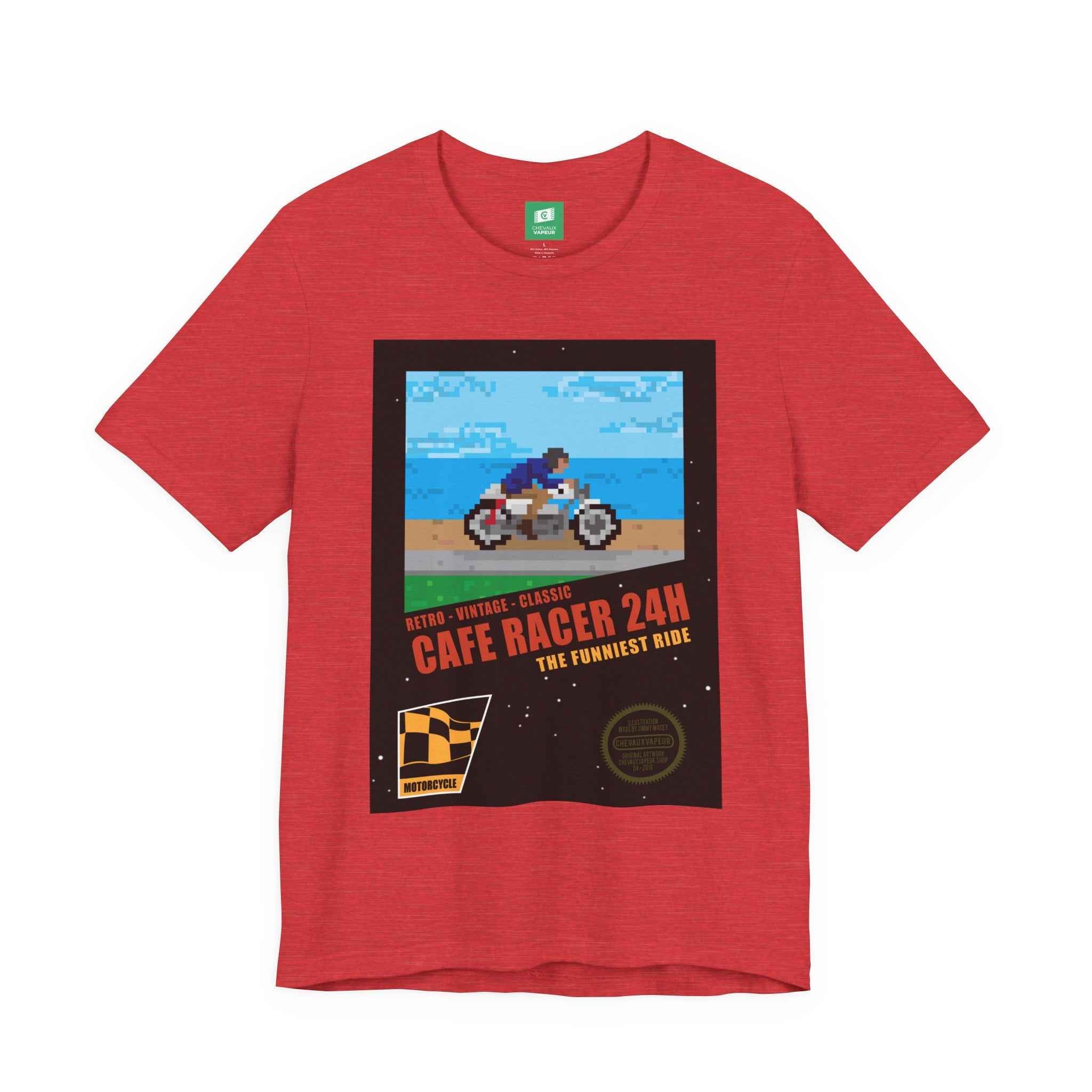 Cafe Racer NES Style T-Shirt
