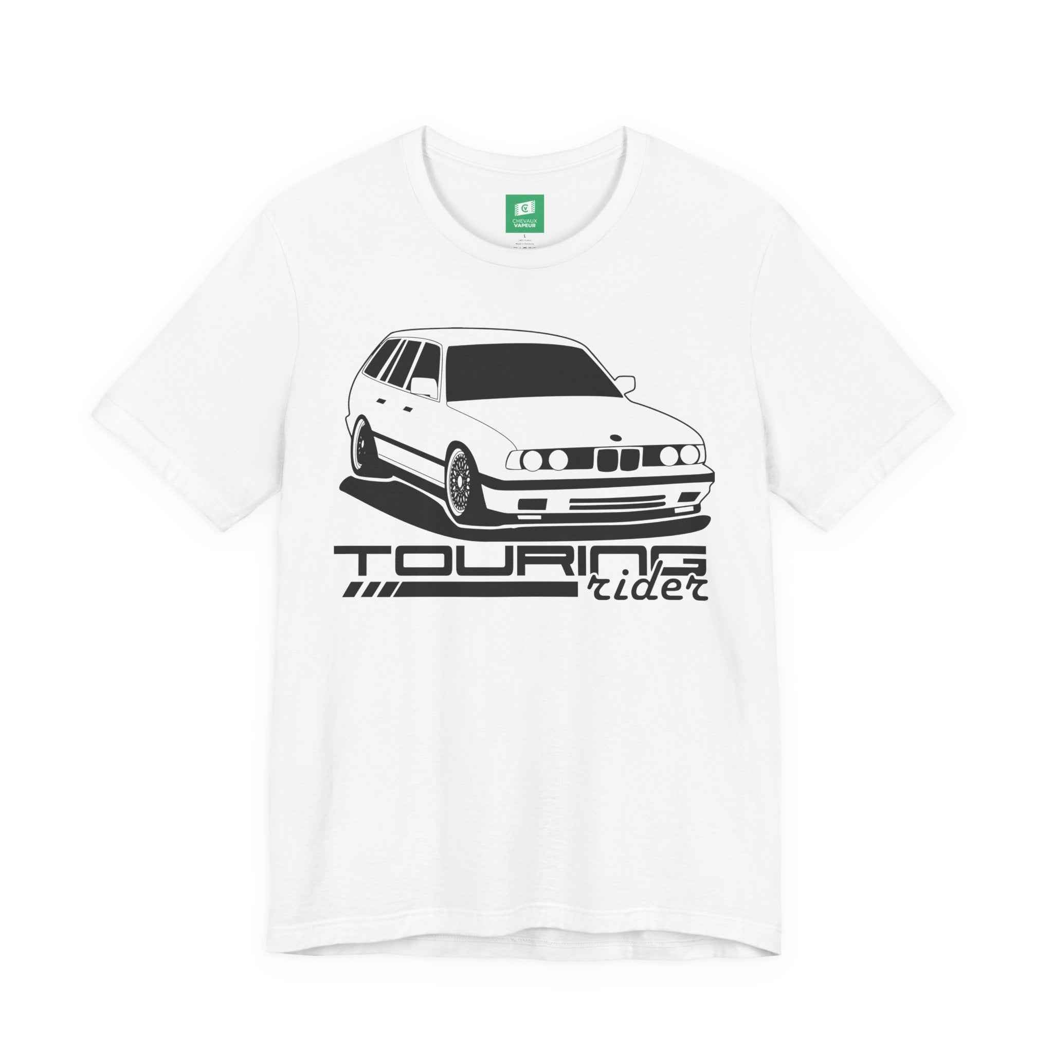 BMW E34 Touring T-Shirt - Retro 5 Series Wagon Tee