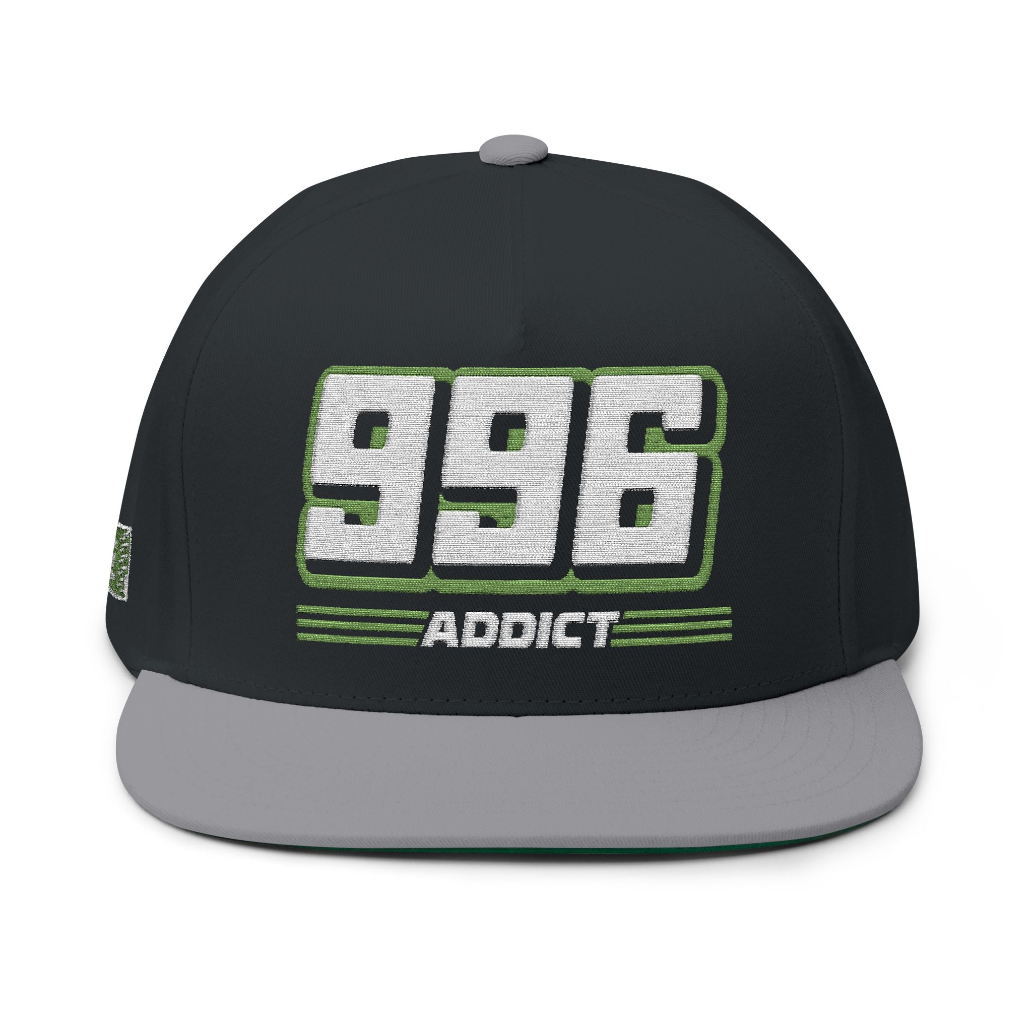 996 Addict Flat Bill Hat by ChevauxVapeur | Classic Porsche Cap - ChevauxVapeur