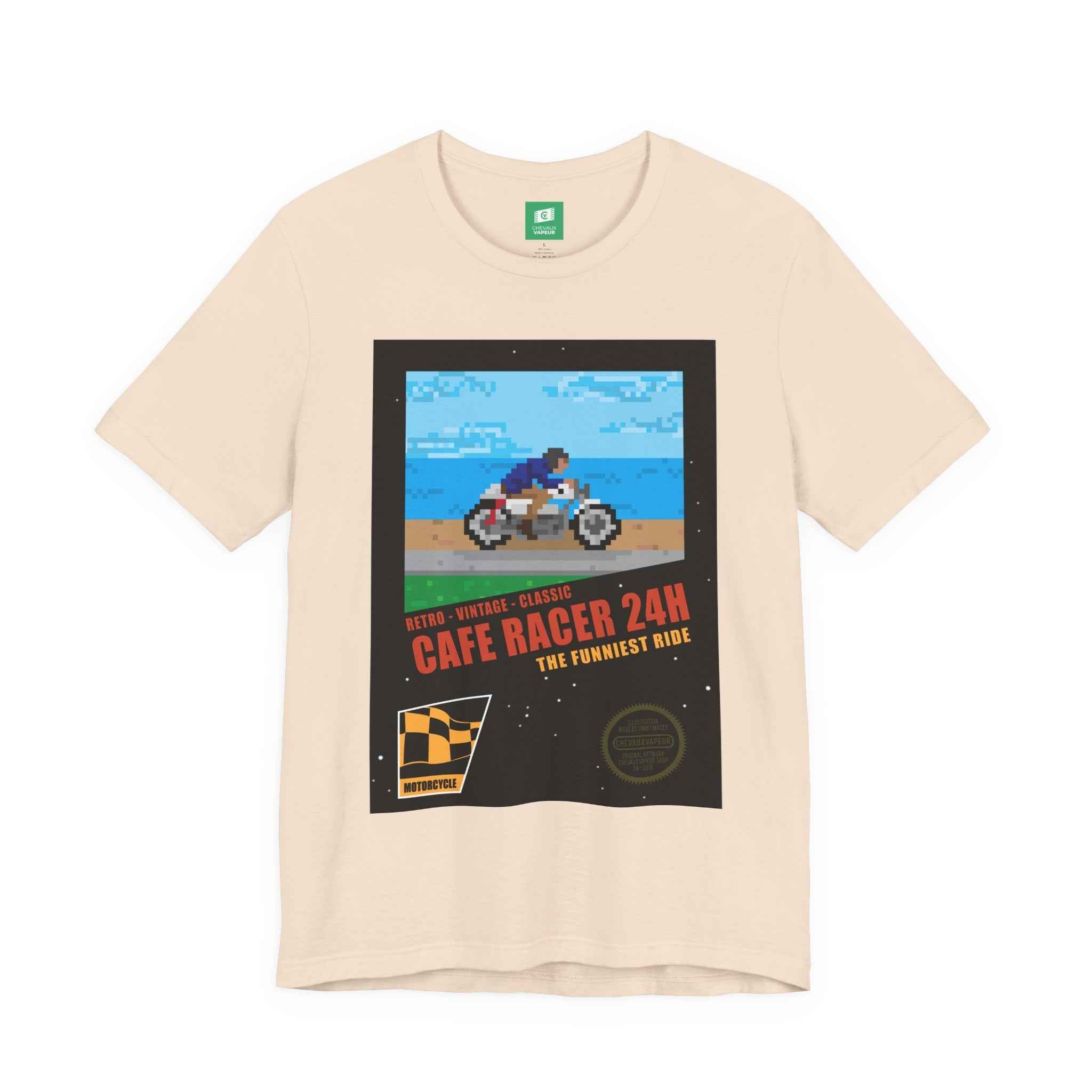 Cafe Racer NES Style T-Shirt