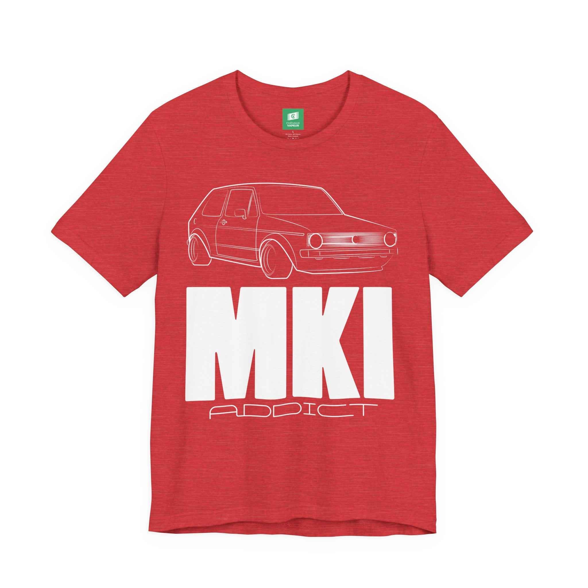 MK1 Addict T-Shirt - Classic VW Golf Tee