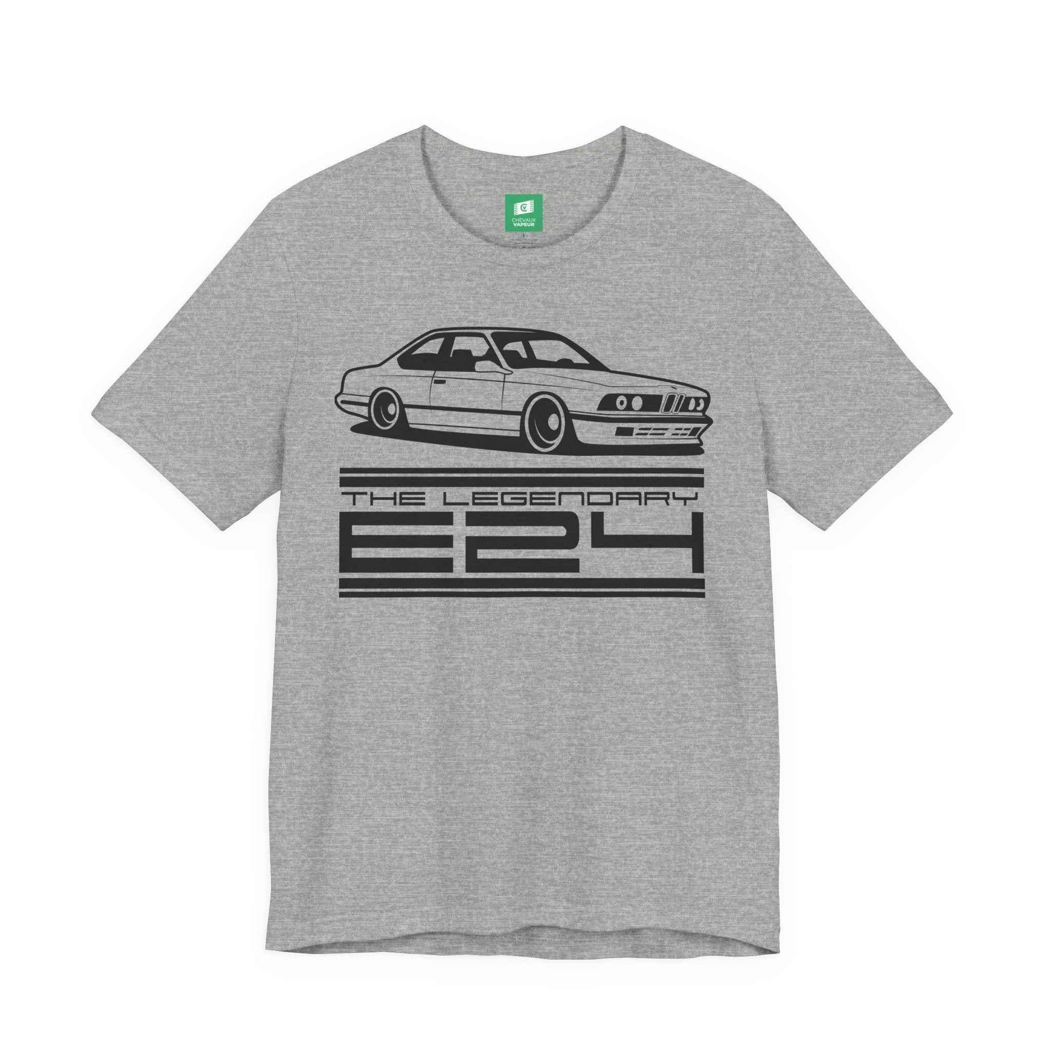 BMW E24 T-Shirt Legends Never Die - Retro Sharknose 6 Series Tee