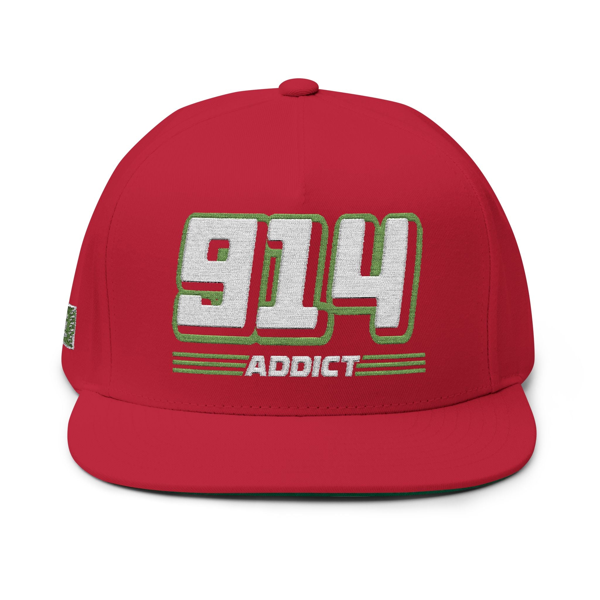 914 Addict Flat Bill Hat by ChevauxVapeur | Classic Porsche Cap - ChevauxVapeur