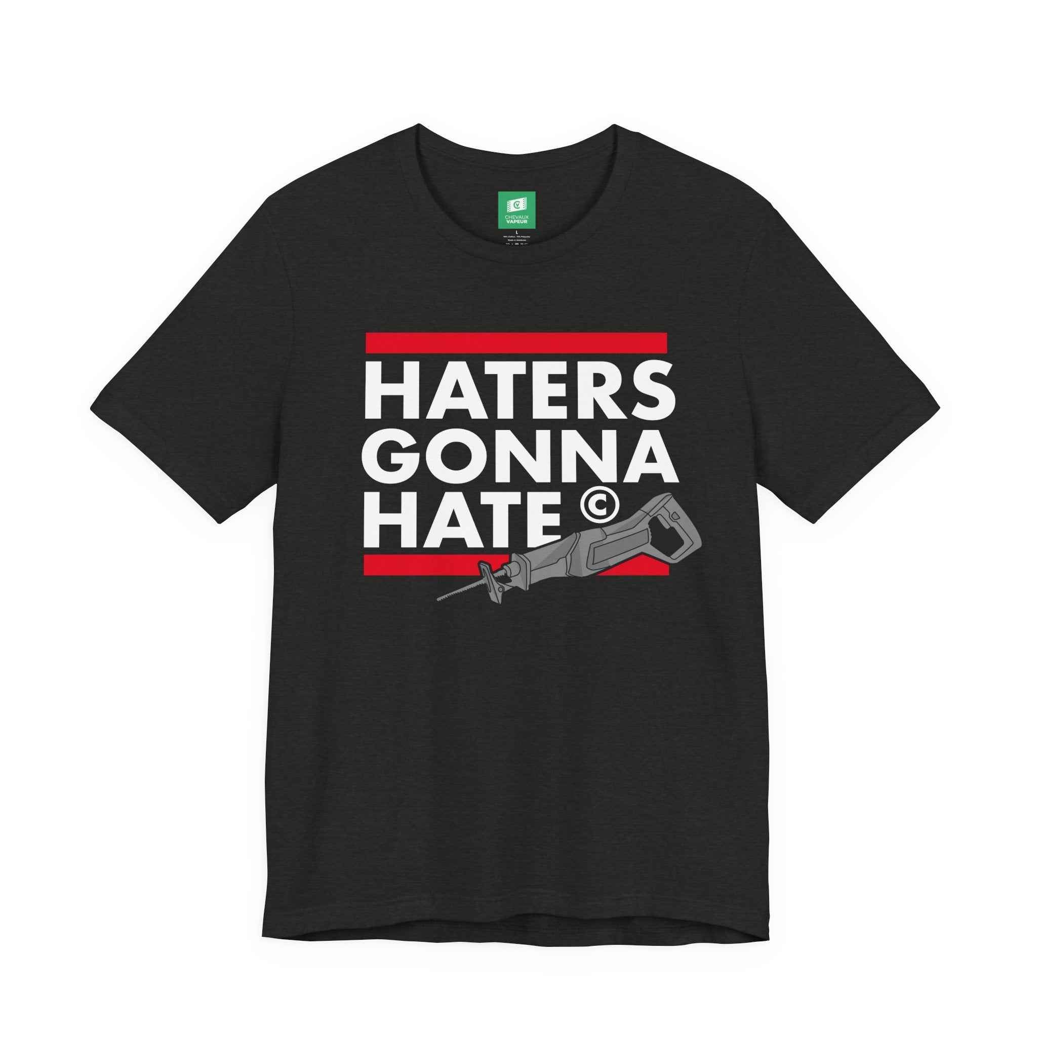 RWB Porsche T-Shirt - Haters Gonna Hate Sawzall Widebody Car Tee