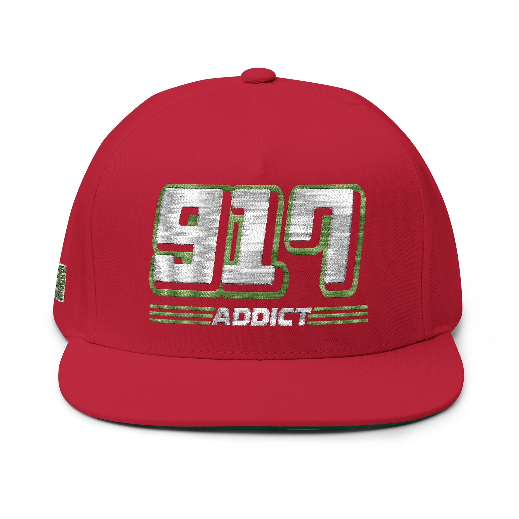 917 Addict Flat Bill Hat by ChevauxVapeur | Classic Porsche Racing Cap - ChevauxVapeur