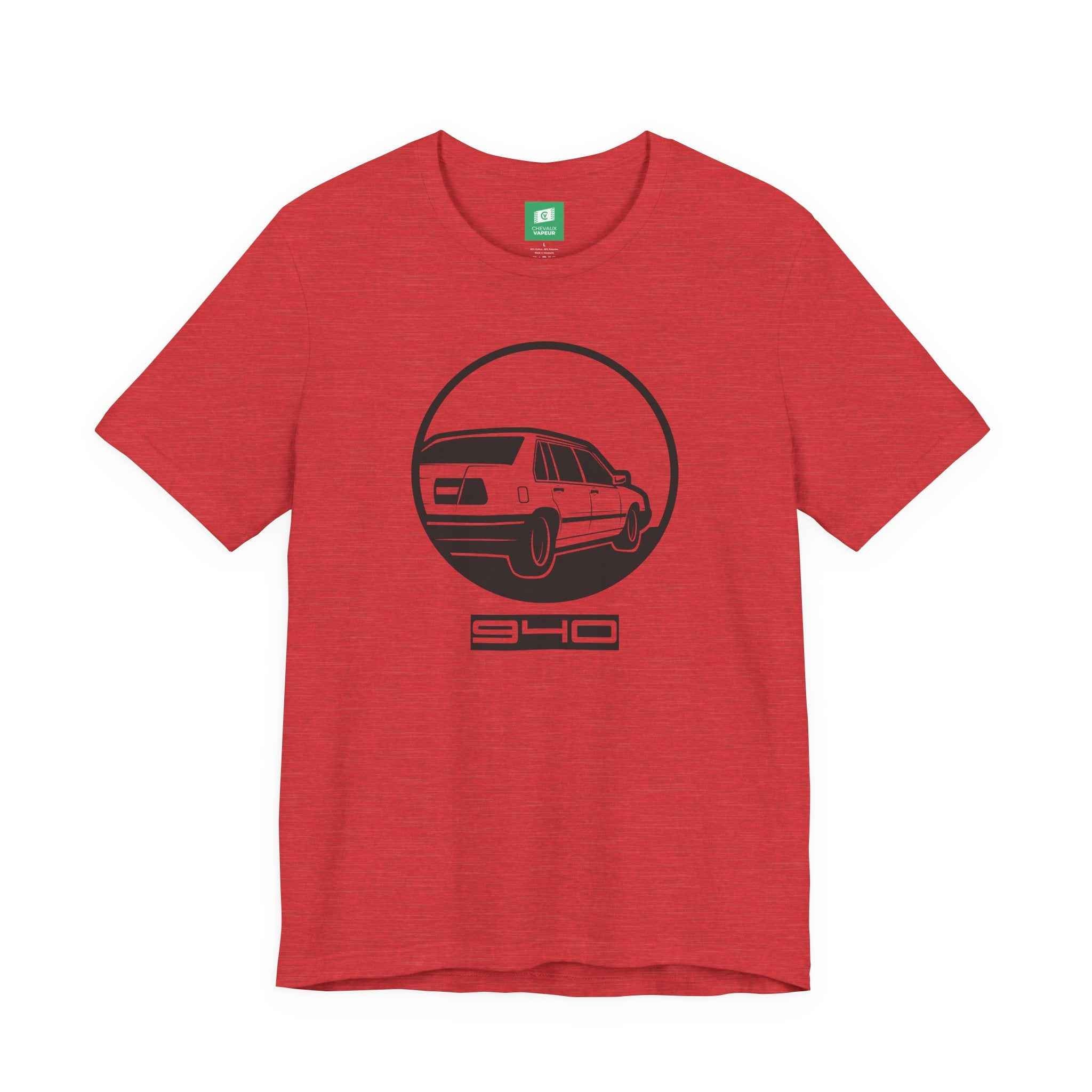 Volvo 940 Turbo Tee | Classic Swedish Brick Car Enthusiast Shirt
