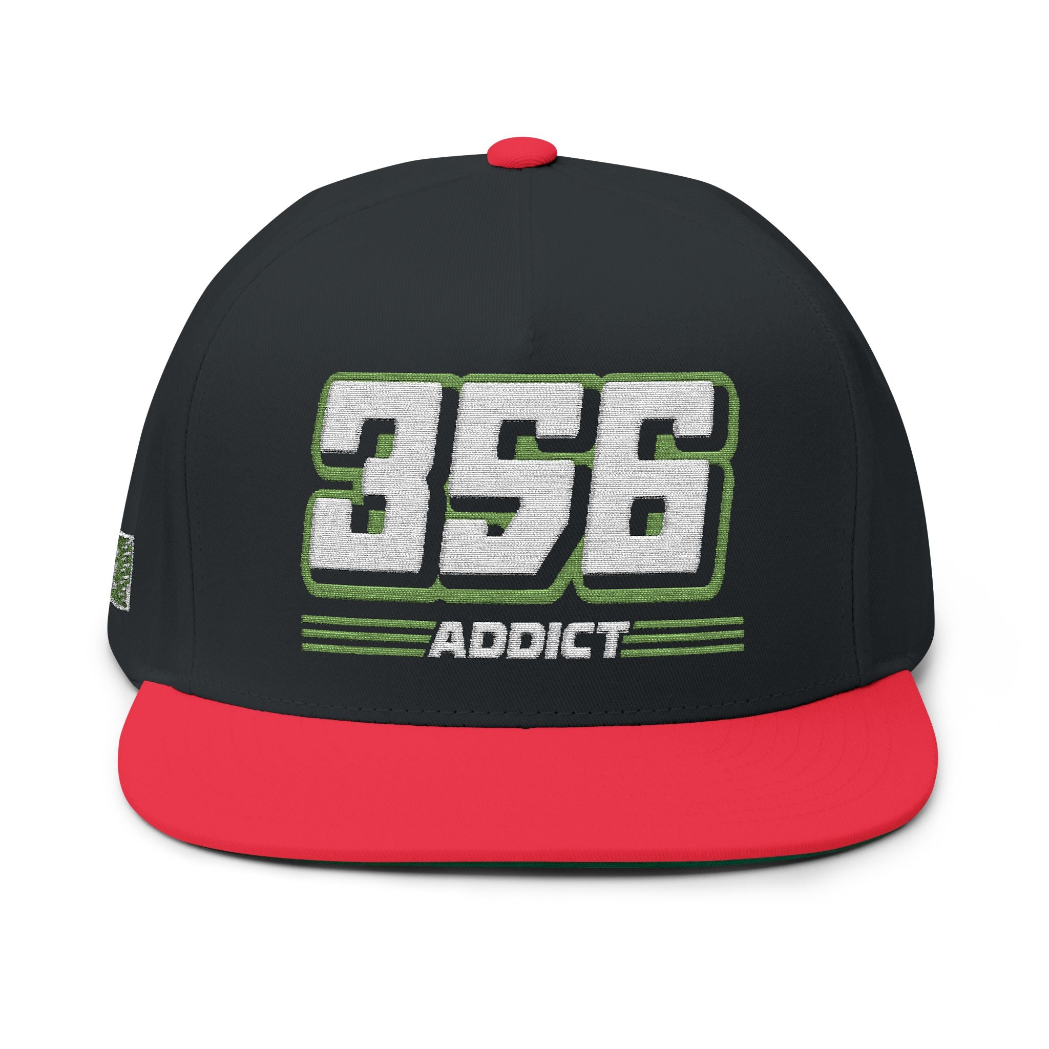 356 Addict Flat Bill Hat by ChevauxVapeur | Classic Porsche Cap - ChevauxVapeur