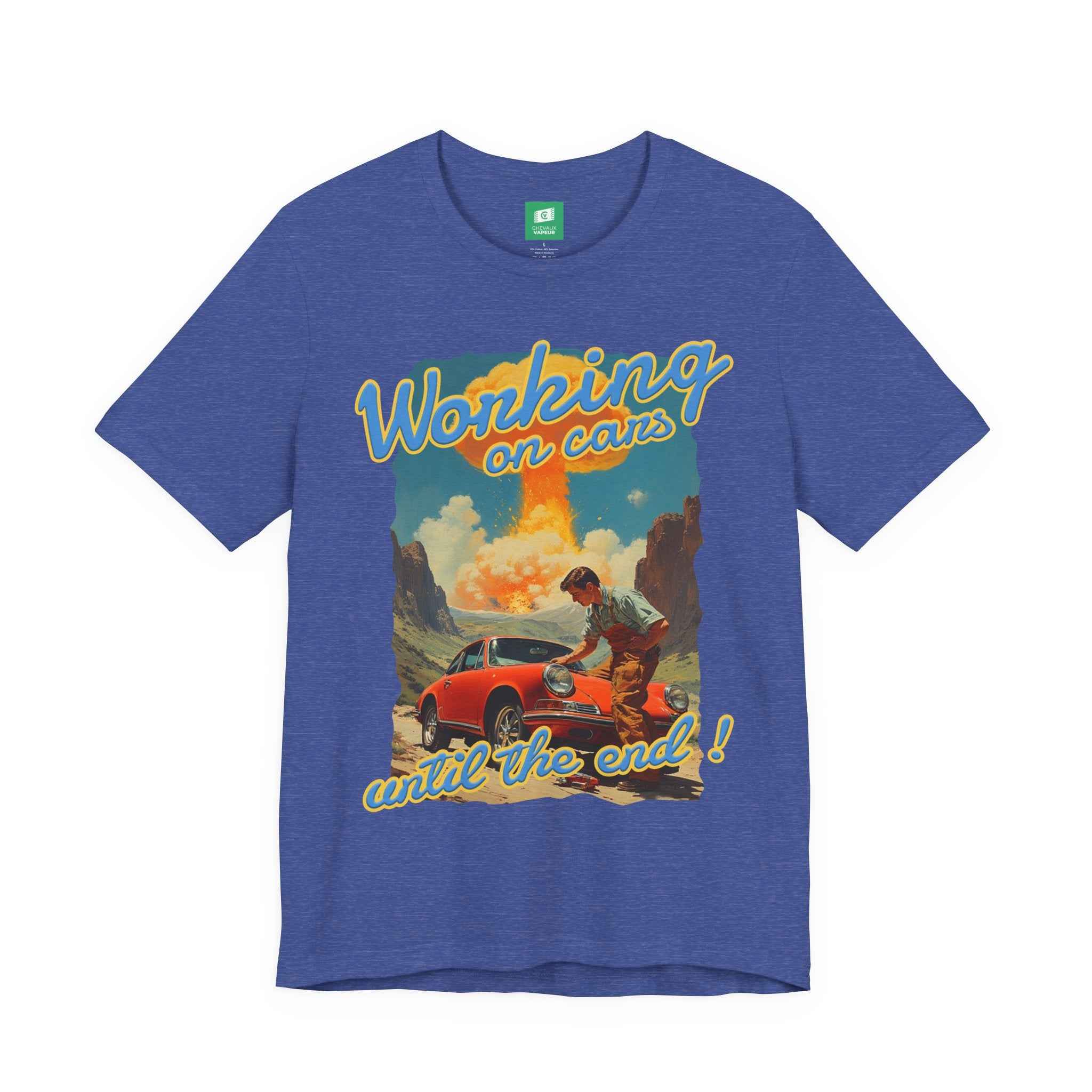Vintage Porsche 911 Enthusiast Tee, Working on Cars Graphic Shirt