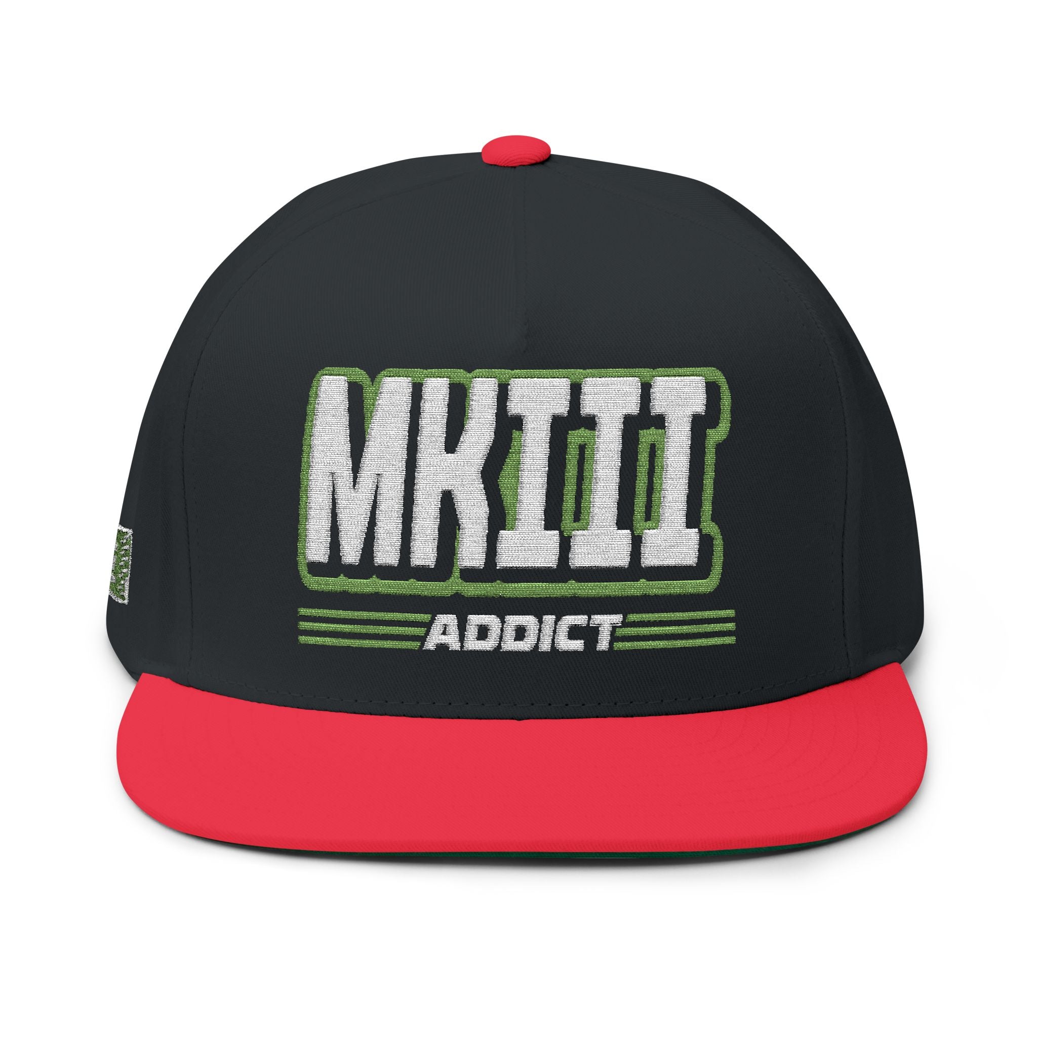 MKIII Addict Flat Bill Hat by ChevauxVapeur | Classic VW Cap - ChevauxVapeur