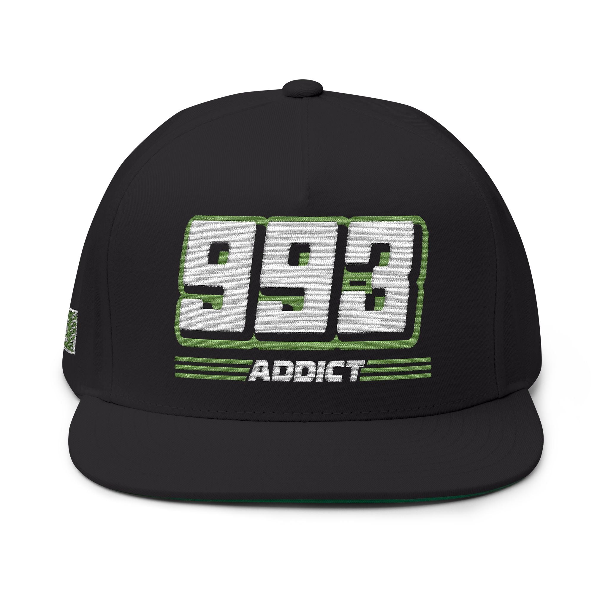 993 Addict Flat Bill Hat by ChevauxVapeur | Classic Porsche Cap - ChevauxVapeur