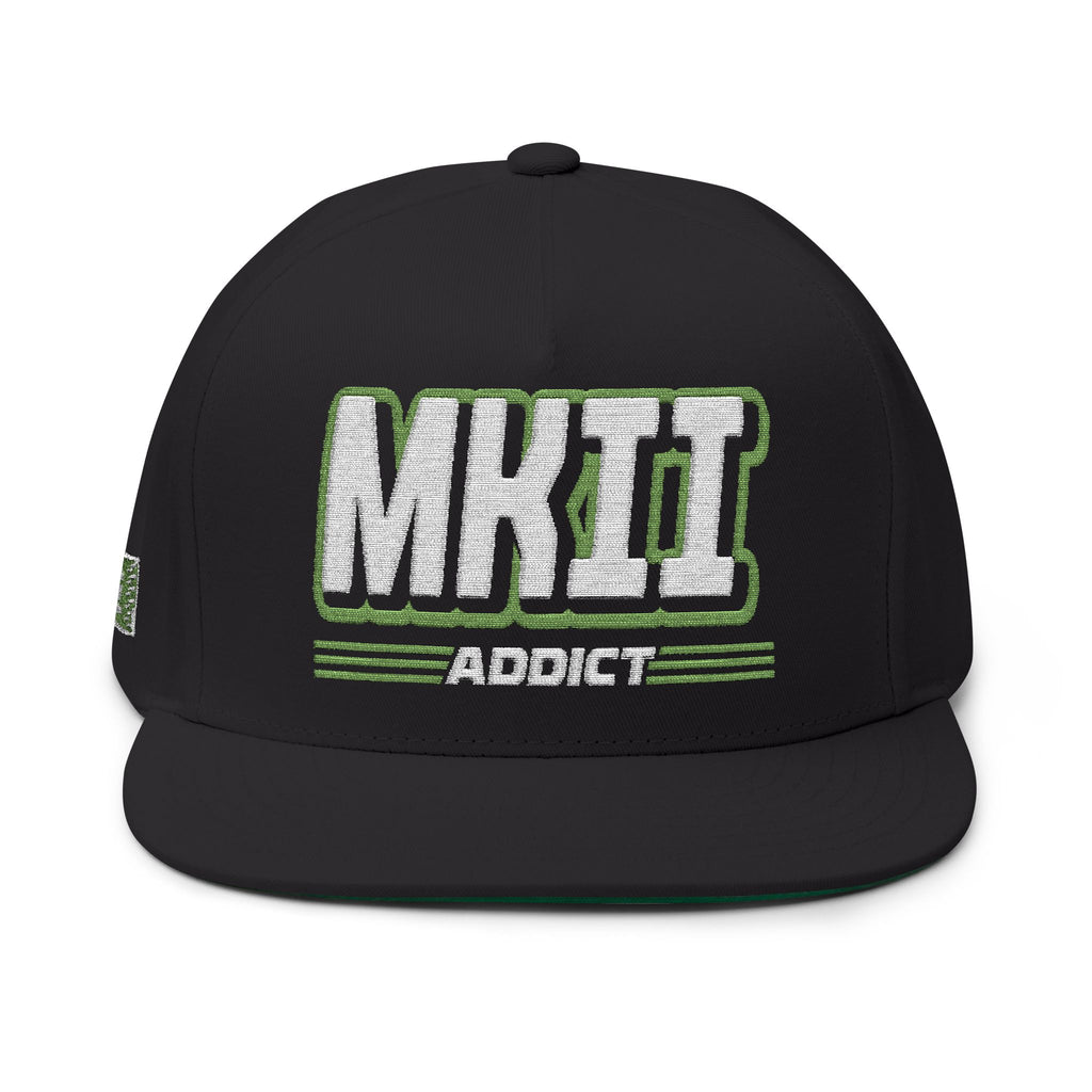 MKII Addict Flat Bill Hat by ChevauxVapeur | Classic VW Cap - ChevauxVapeur