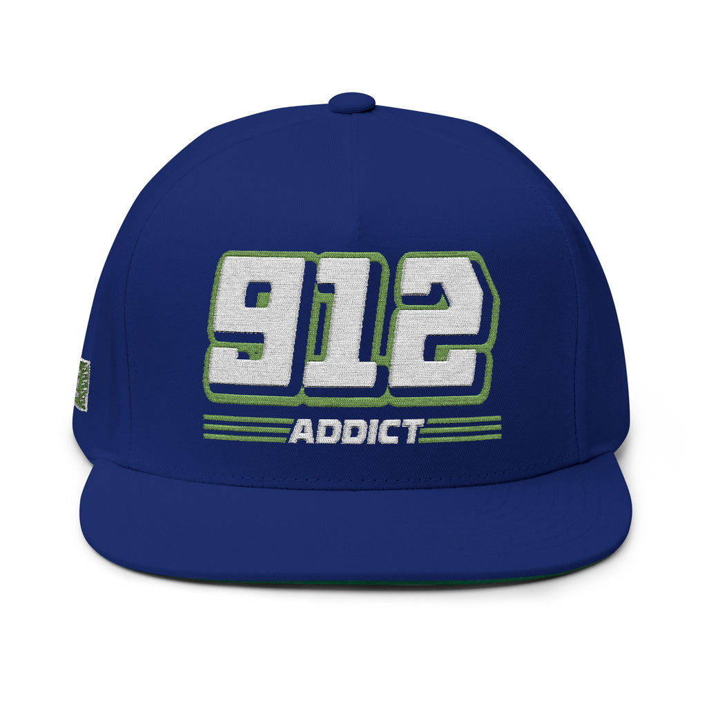 912 Addict Flat Bill Hat by ChevauxVapeur | Classic Porsche Cap - ChevauxVapeur