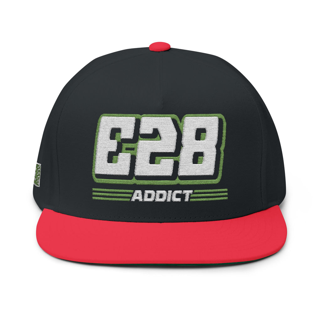 E28 Addict Flat Bill Hat by ChevauxVapeur | Classic BMW Cap - ChevauxVapeur