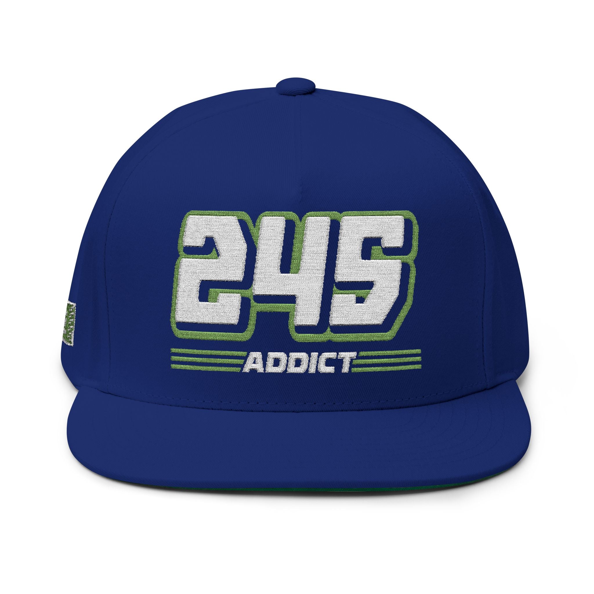 245 Addict Flat Bill Hat by ChevauxVapeur | Classic Volvo Cap - ChevauxVapeur