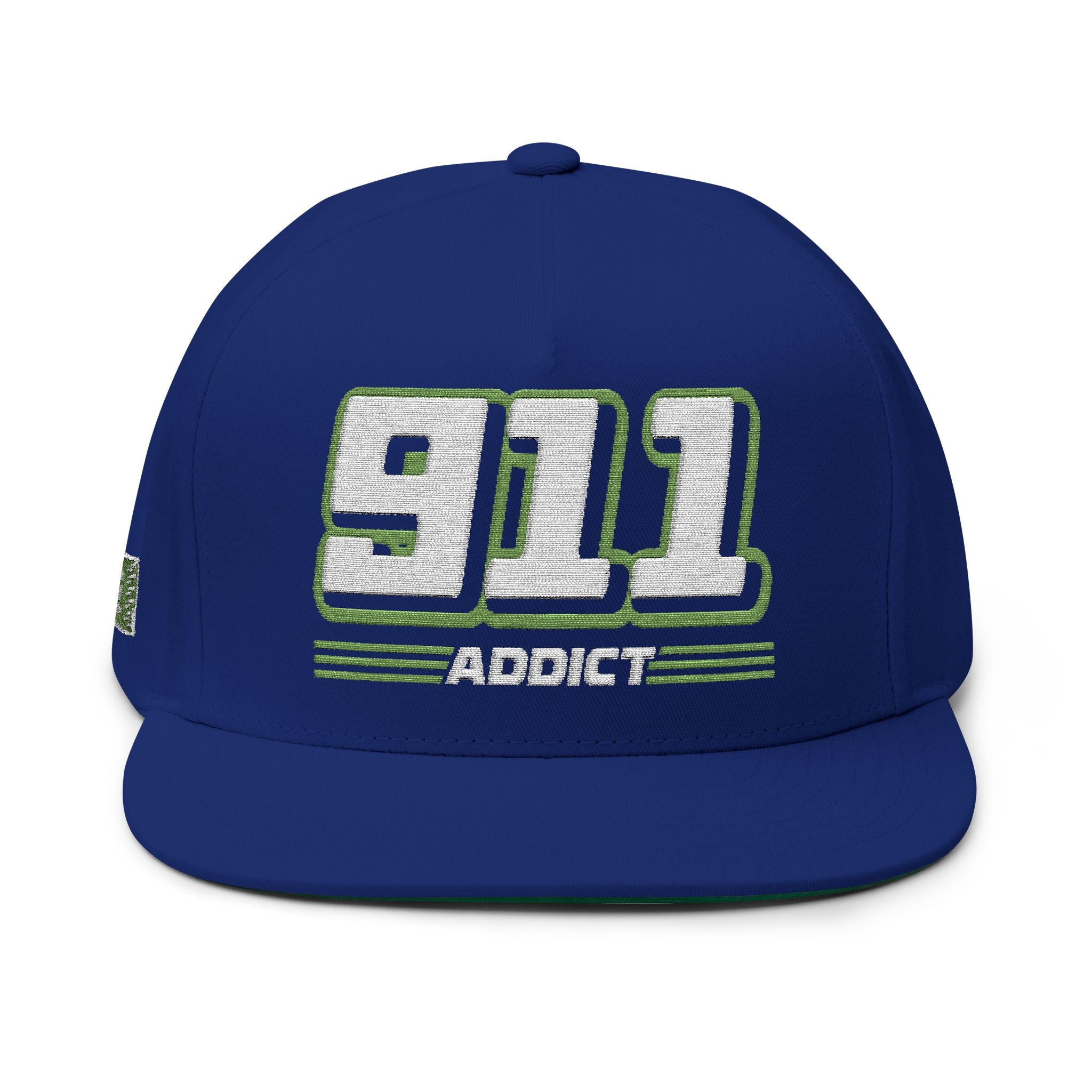 911 Addict Flat Bill Hat by ChevauxVapeur | Classic Porsche Cap - ChevauxVapeur