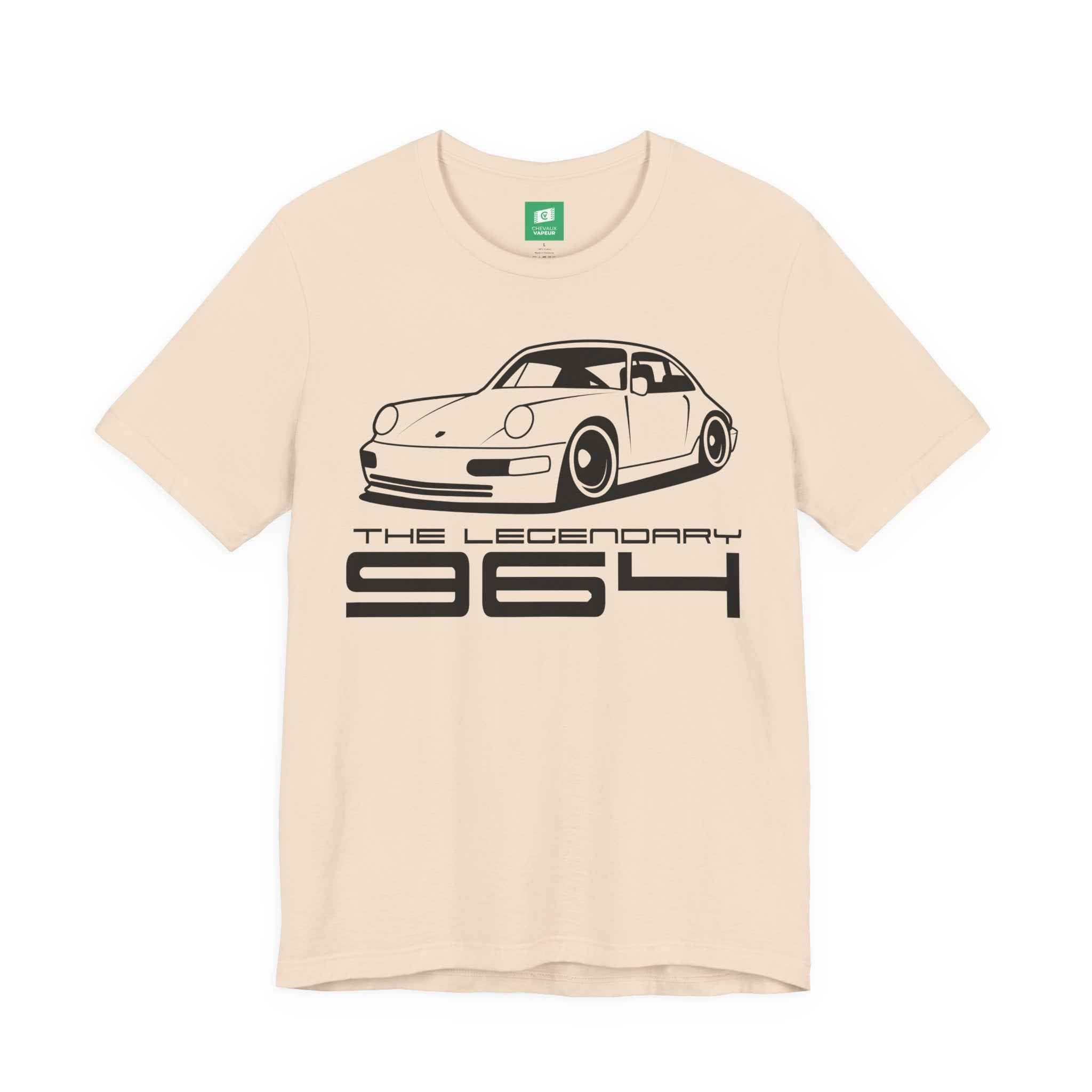 Porsche 964 T-Shirt - Legends Never Die - Aircooled Classic Car Tee