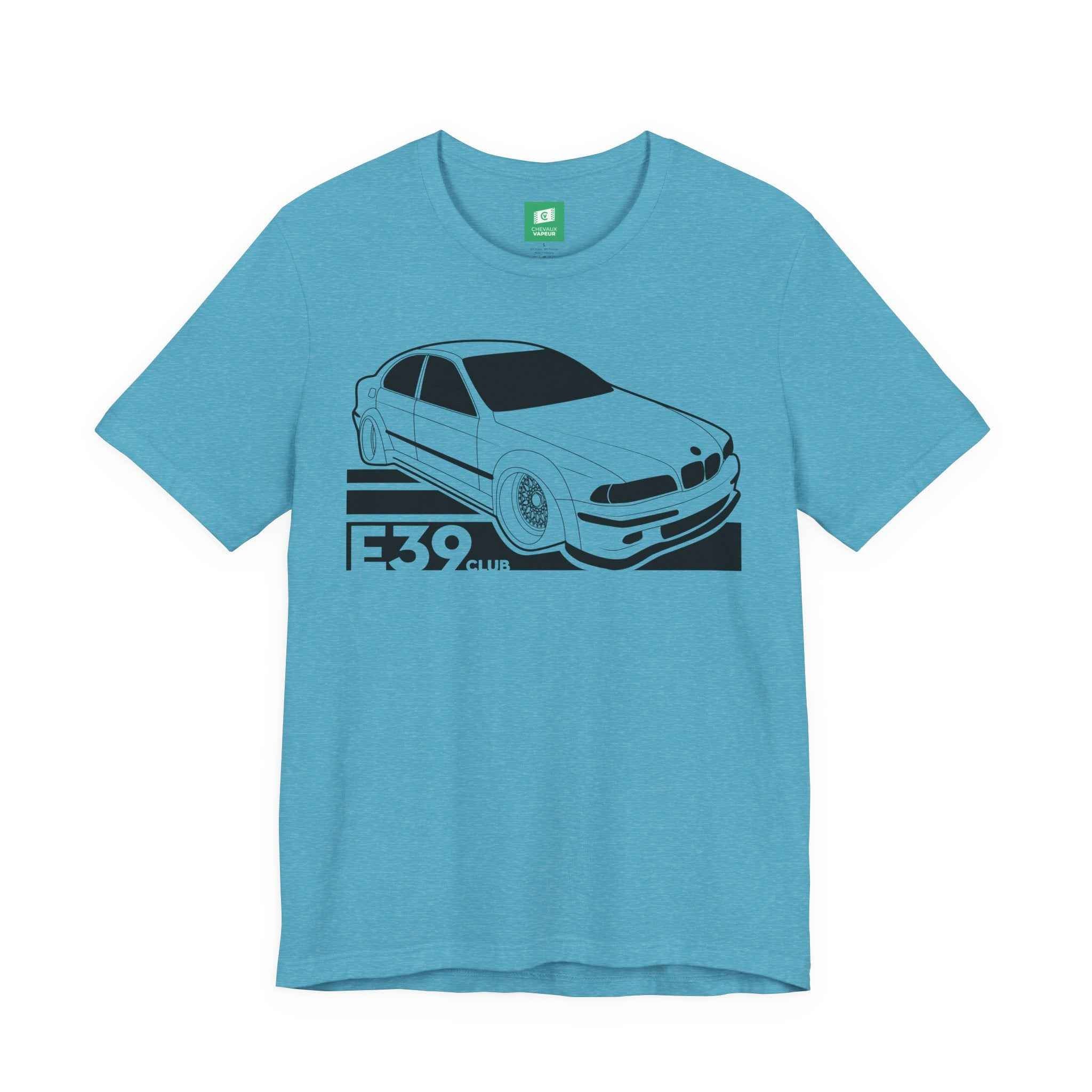 Wide BMW E39 T-Shirt - Classic 5 Series Retro Tee