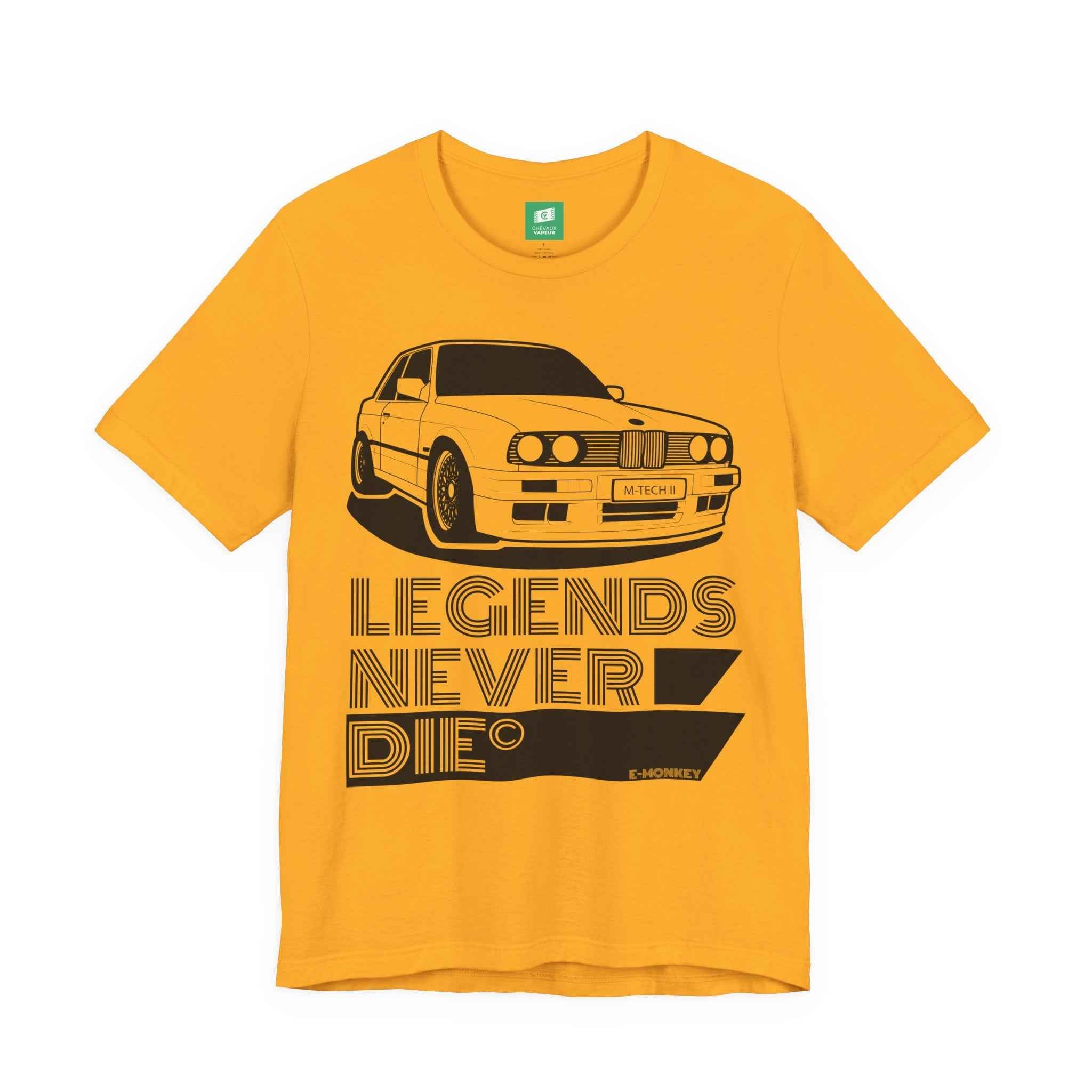 BMW E30 M-Tech 2 T-Shirt - Legends Never Die