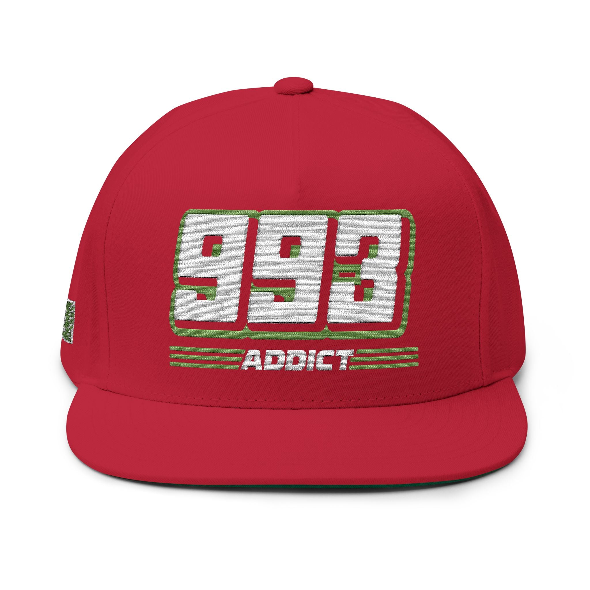 993 Addict Flat Bill Hat by ChevauxVapeur | Classic Porsche Cap - ChevauxVapeur