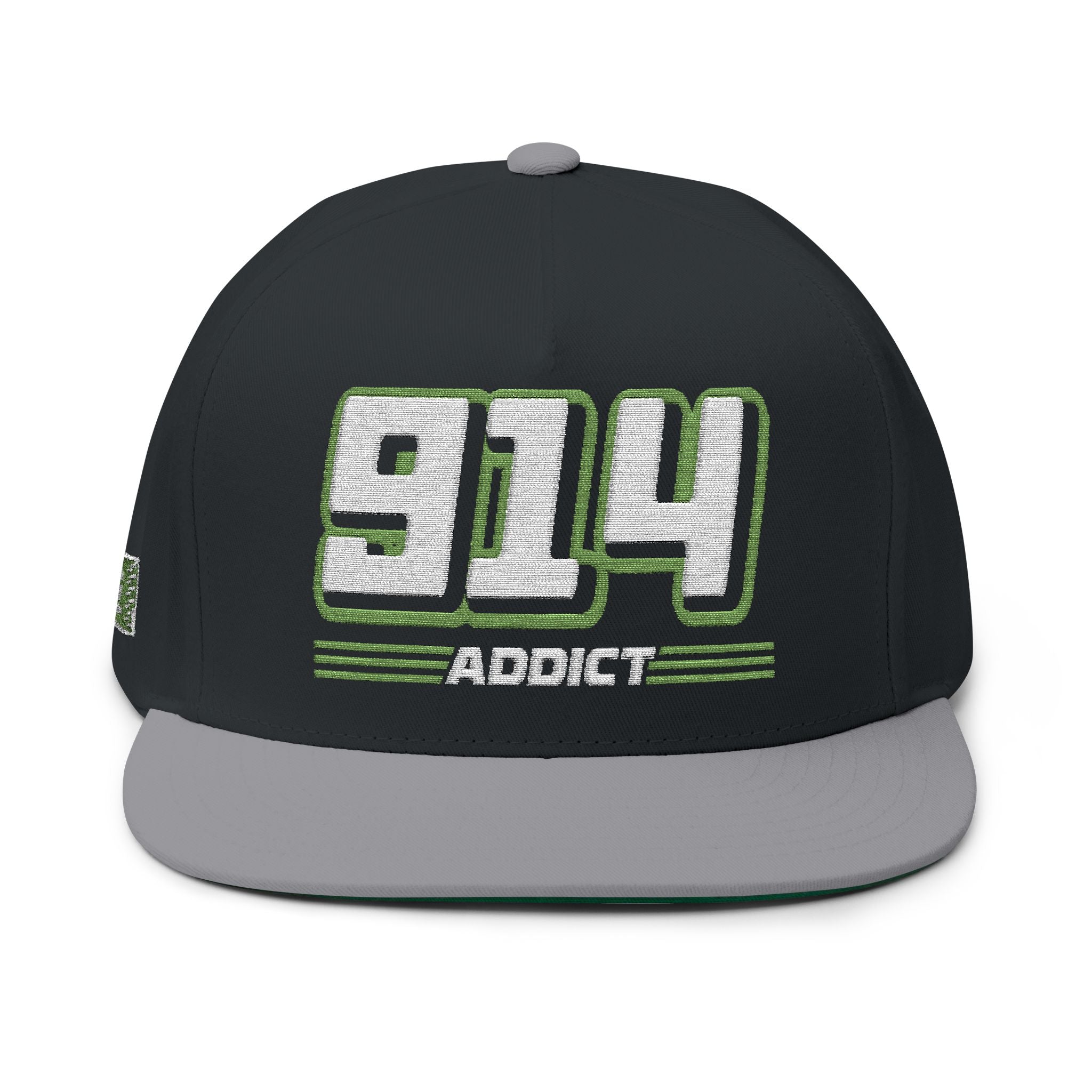 914 Addict Flat Bill Hat by ChevauxVapeur | Classic Porsche Cap - ChevauxVapeur