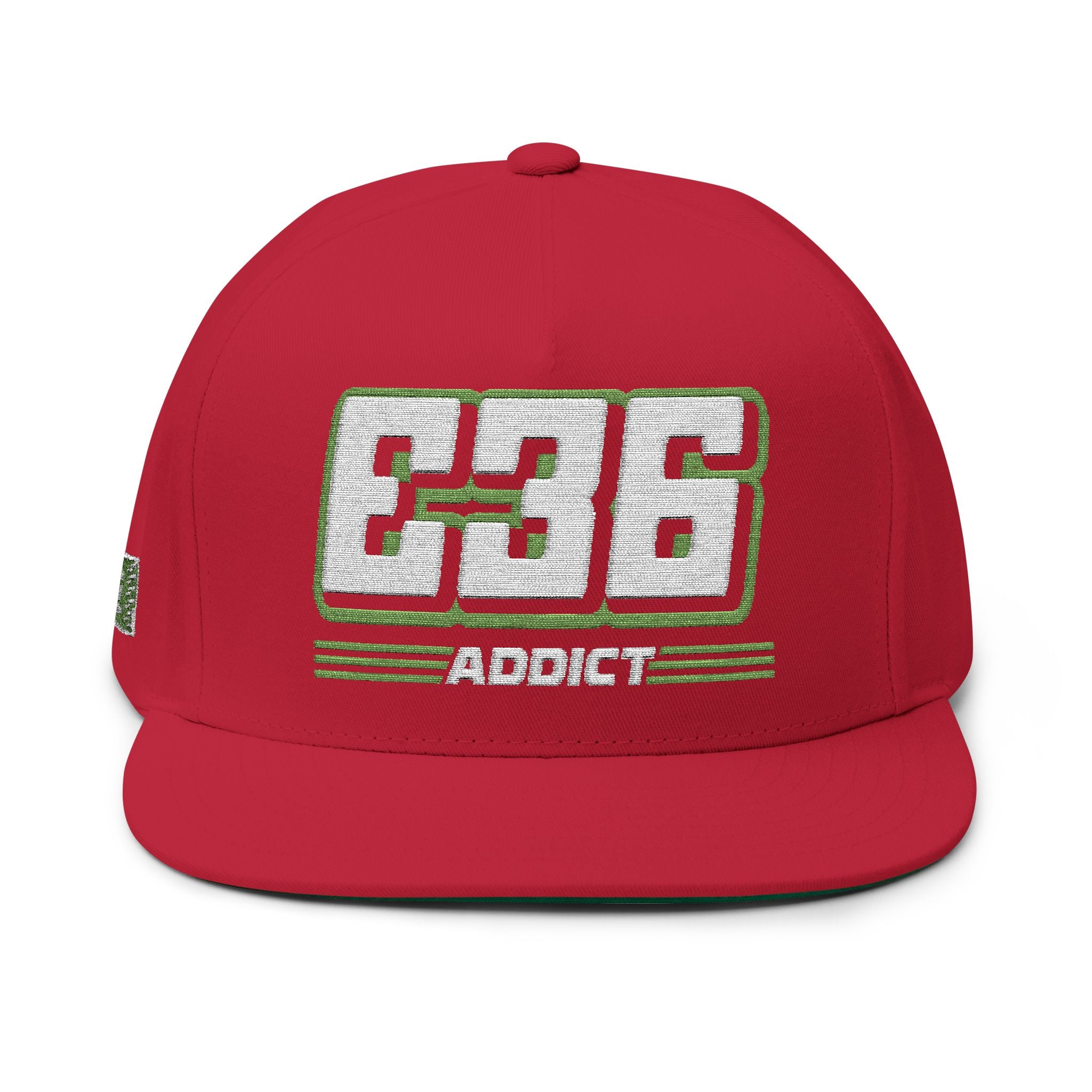 E36 Addict Flat Bill Hat by ChevauxVapeur | Classic BMW Cap - ChevauxVapeur