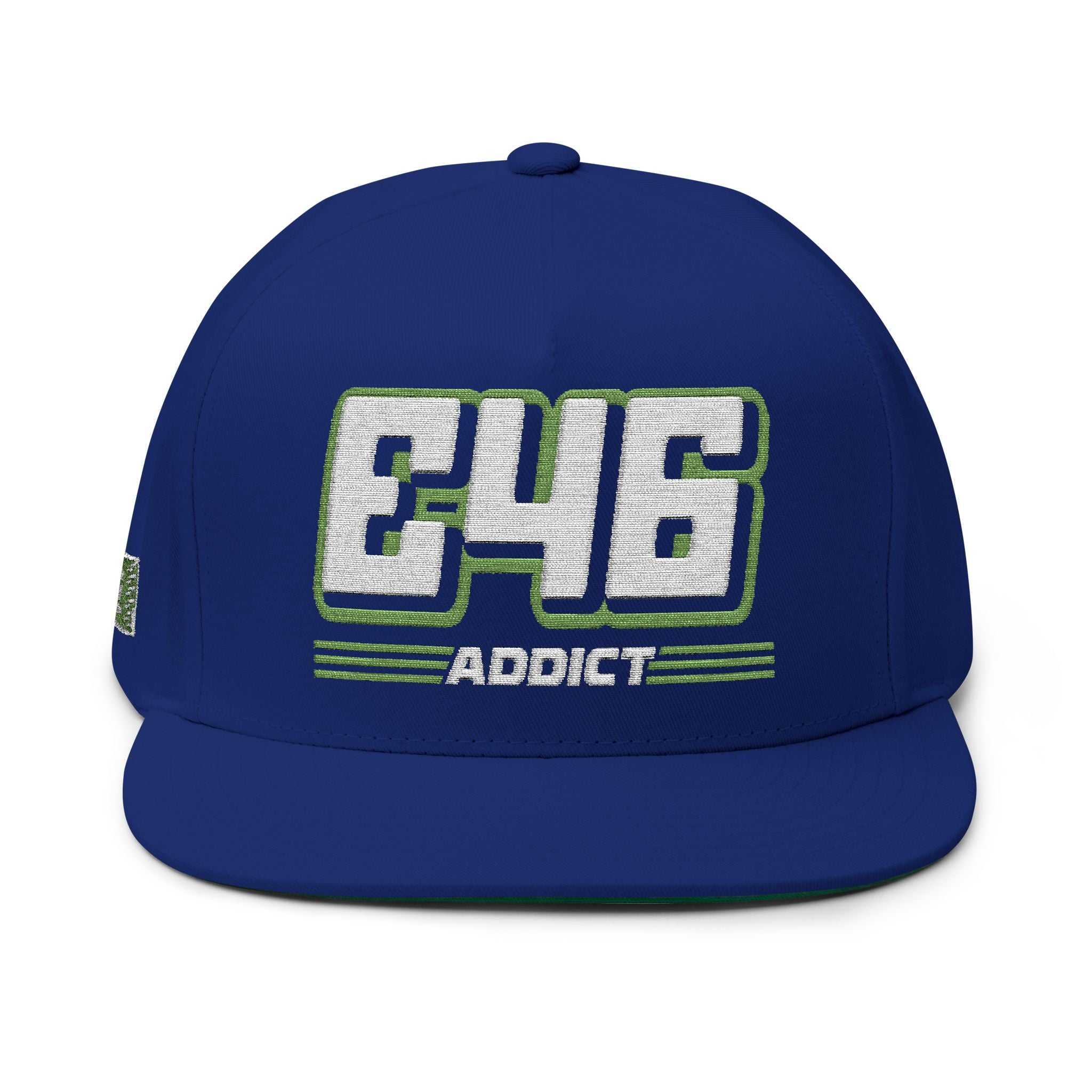 E46 Addict Flat Bill Hat by ChevauxVapeur | Classic BMW Cap - ChevauxVapeur