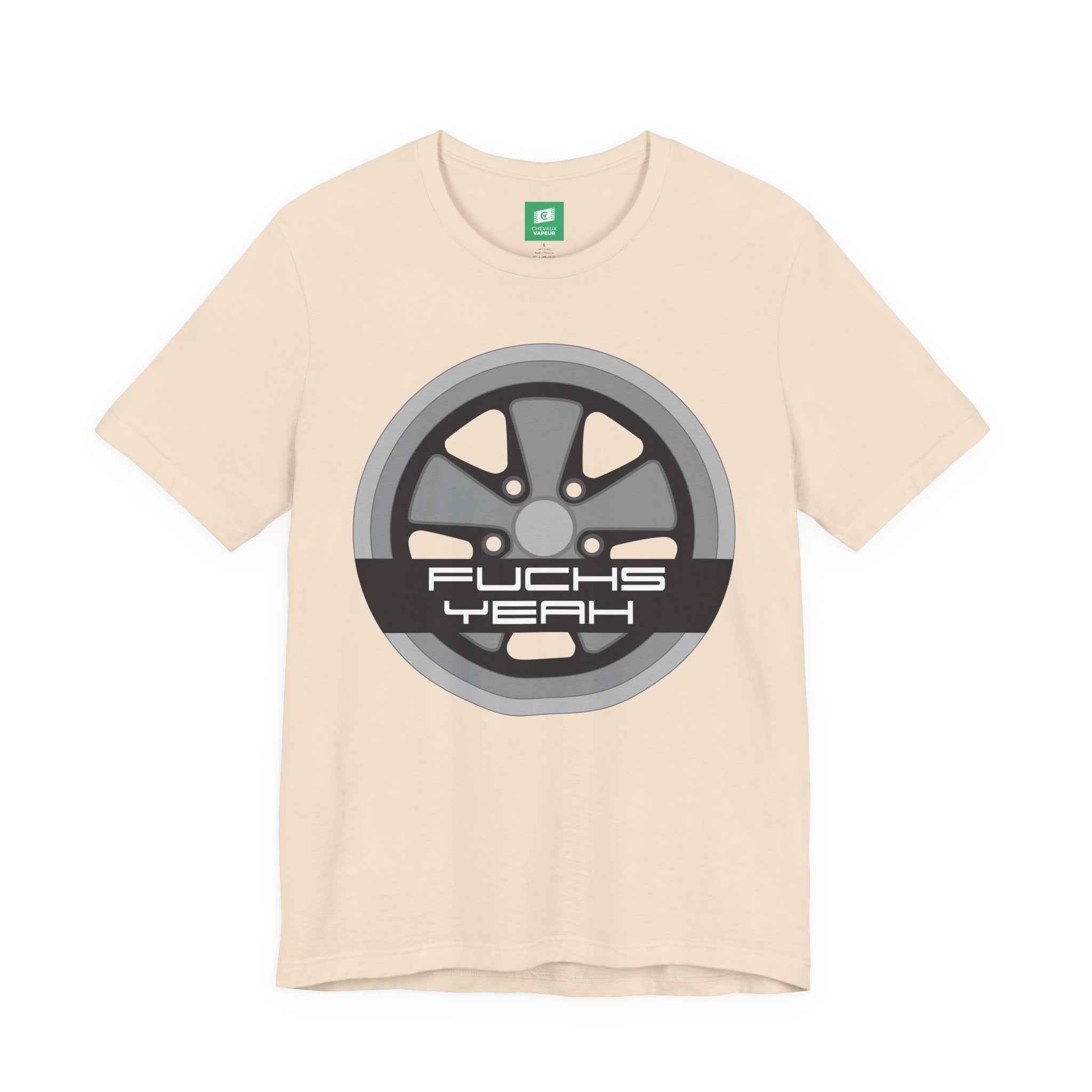Fuchs Yeah T-Shirt - Porsche Fuchs Wheel Tee