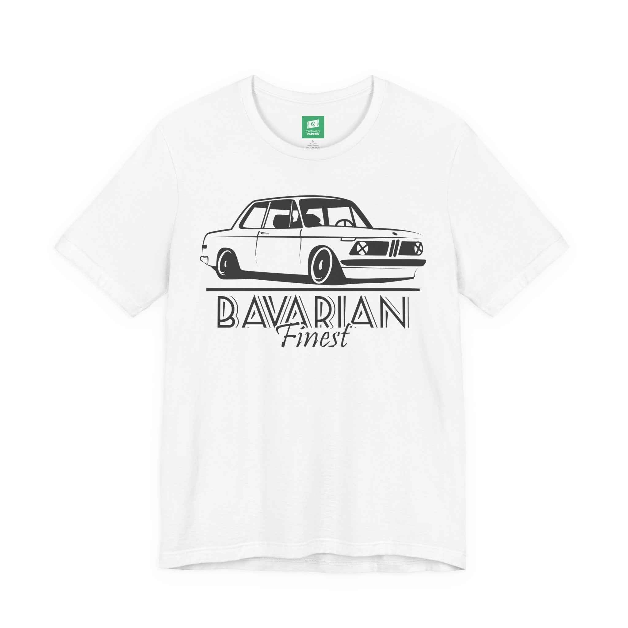 BMW 2002 T-Shirt - Bavarian Finest - Classic Vintage Bimmer Tee