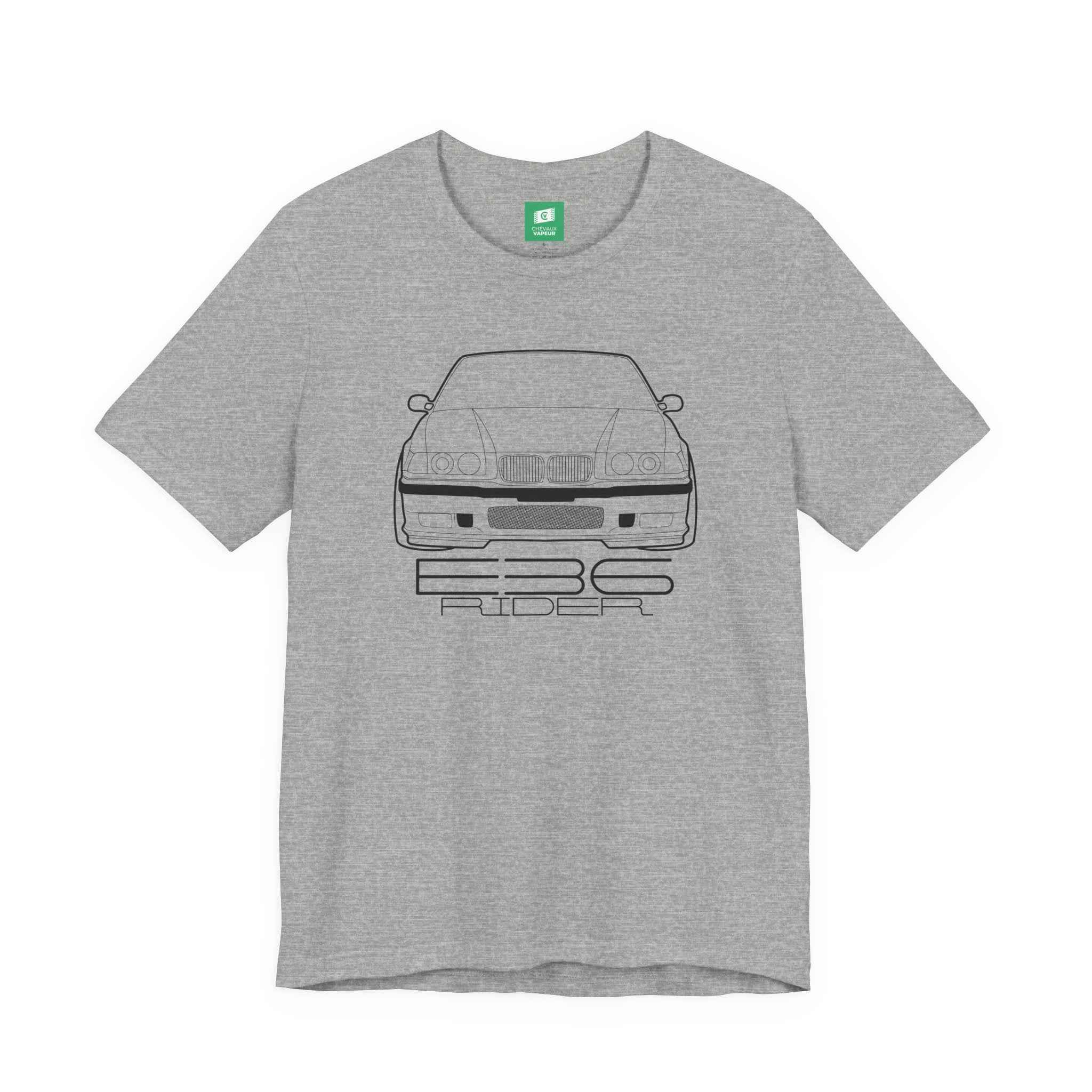 BMW E36 Rider T-Shirt - Classic 3 Series Retro Tee