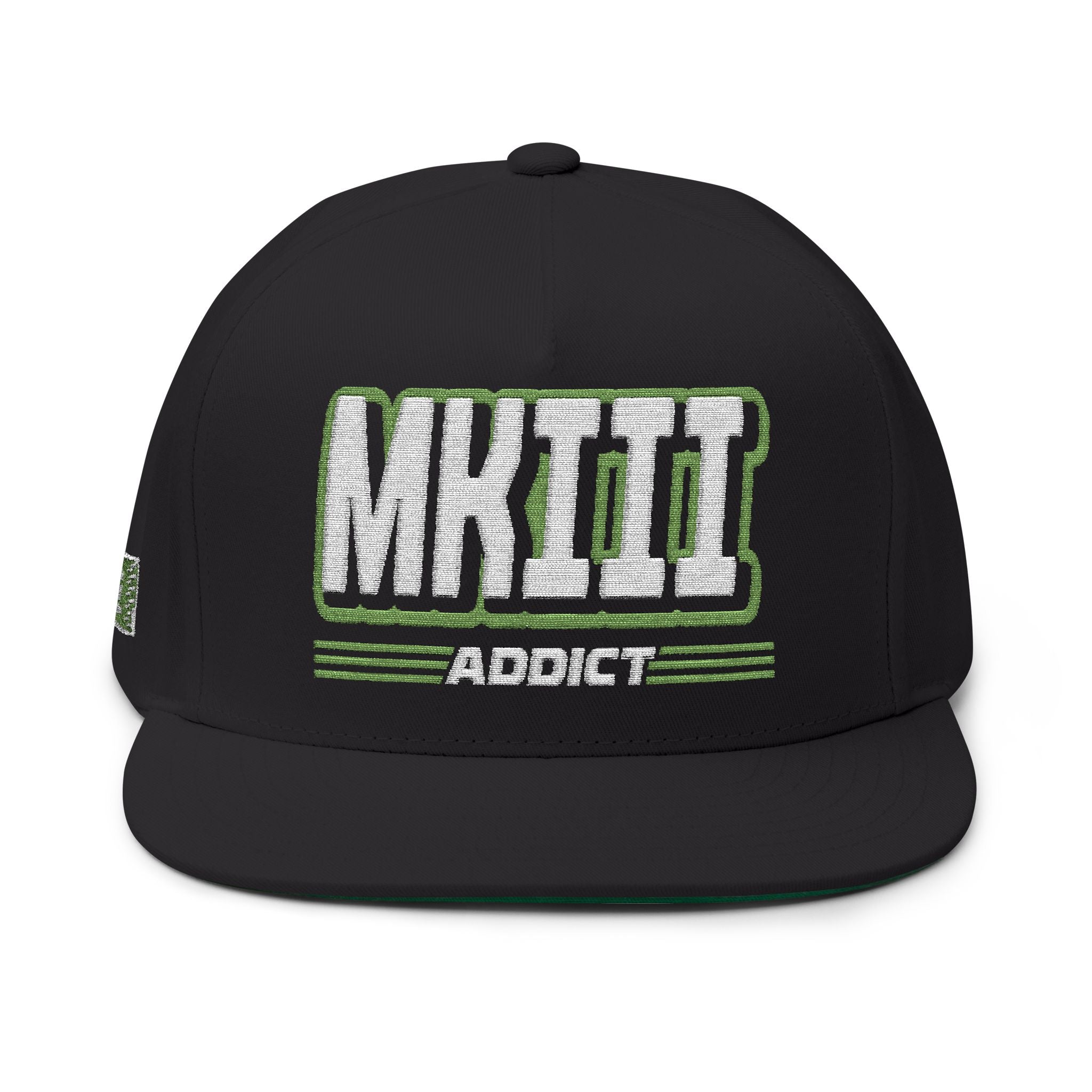 MKIII Addict Flat Bill Hat by ChevauxVapeur | Classic VW Cap - ChevauxVapeur