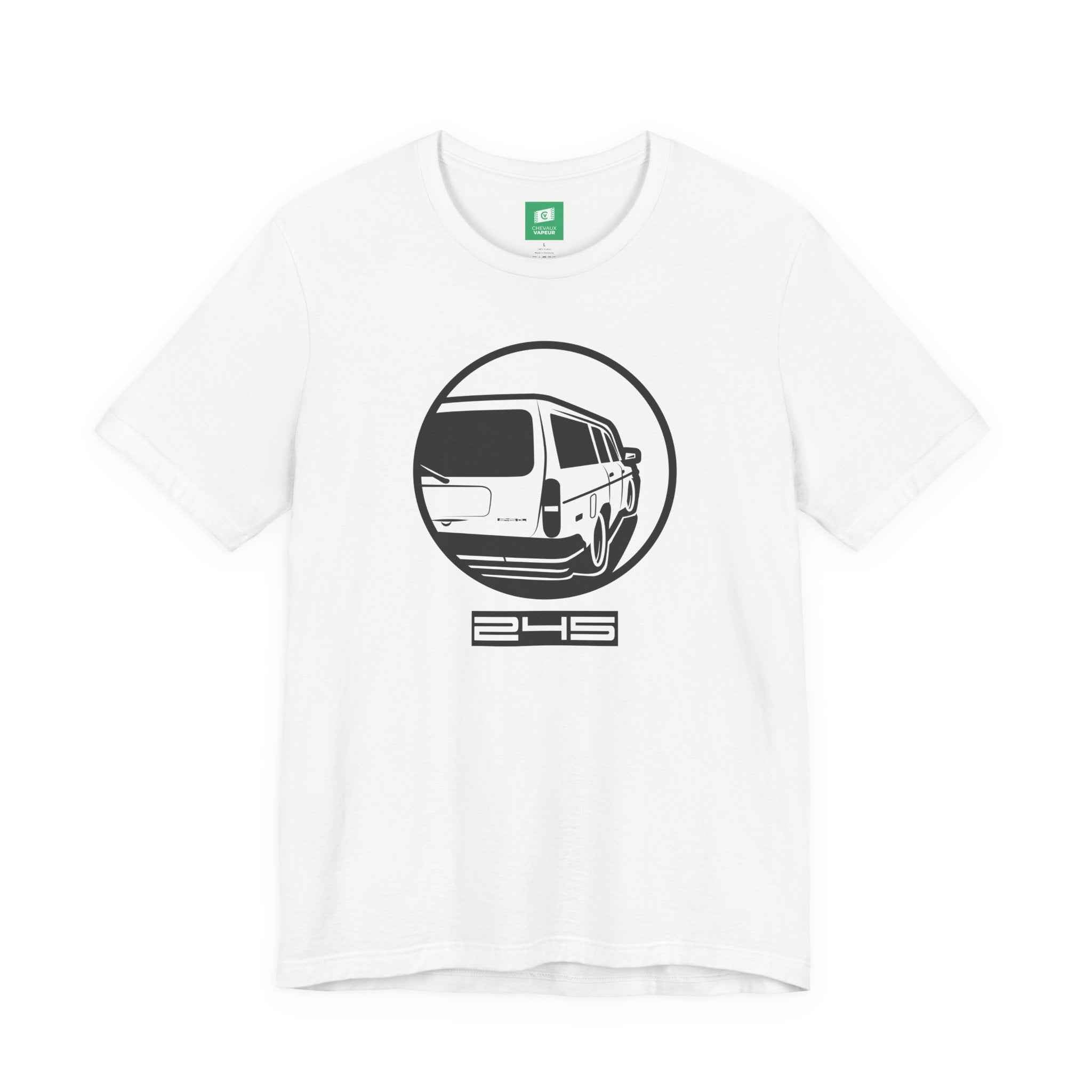 Volvo 245 Wagon Legend Tee | Classic Swedish Turbo Brick Shirt