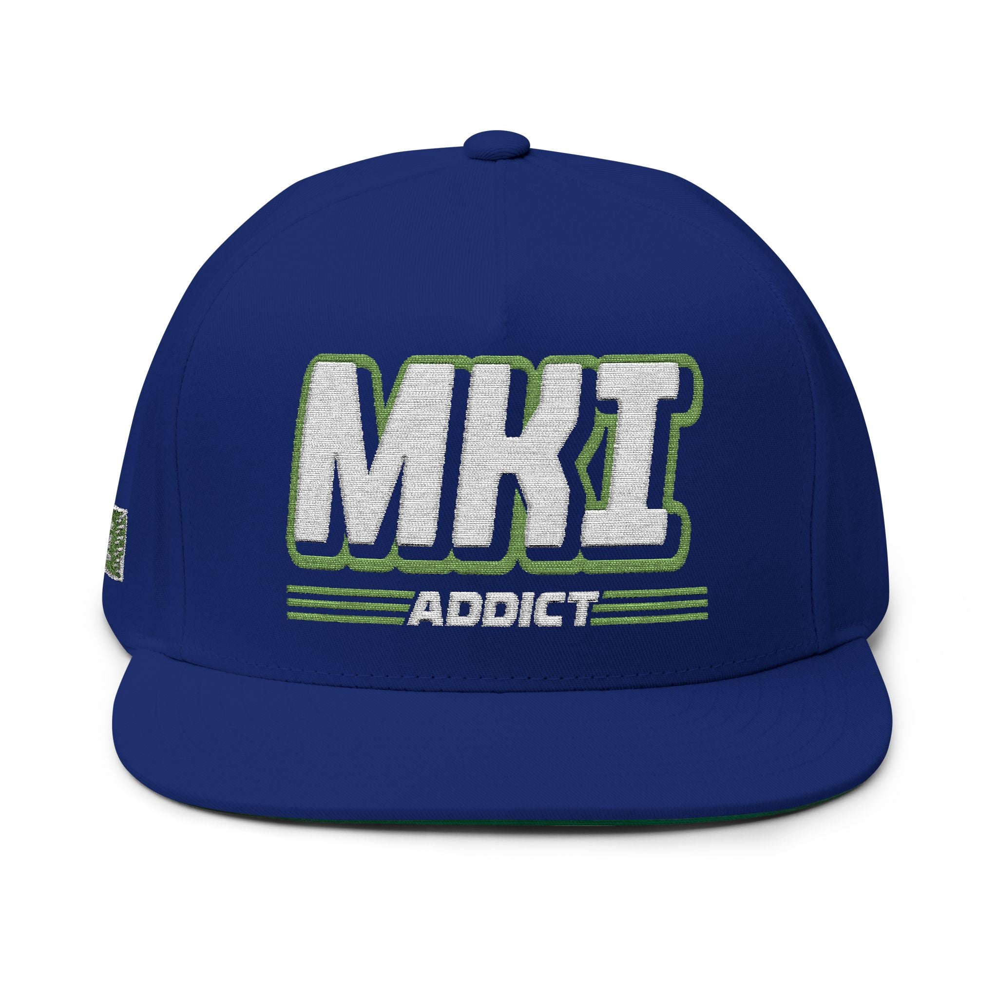 MKI Addict Flat Bill Hat by ChevauxVapeur | Classic VW Cap - ChevauxVapeur
