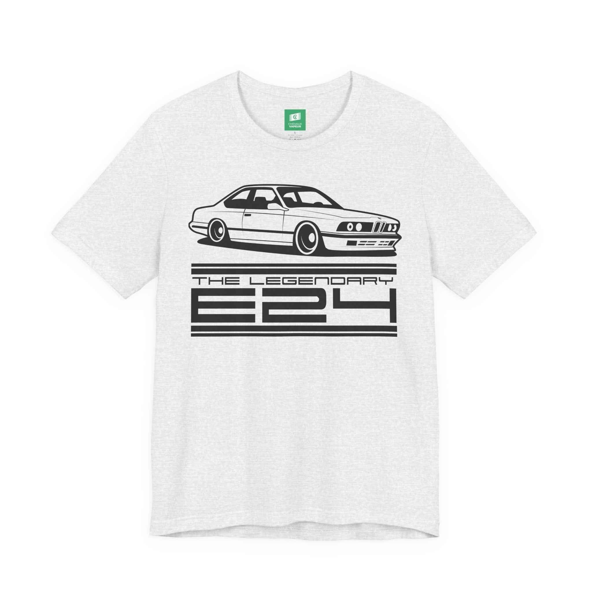 BMW E24 T-Shirt Legends Never Die - Retro Sharknose 6 Series Tee