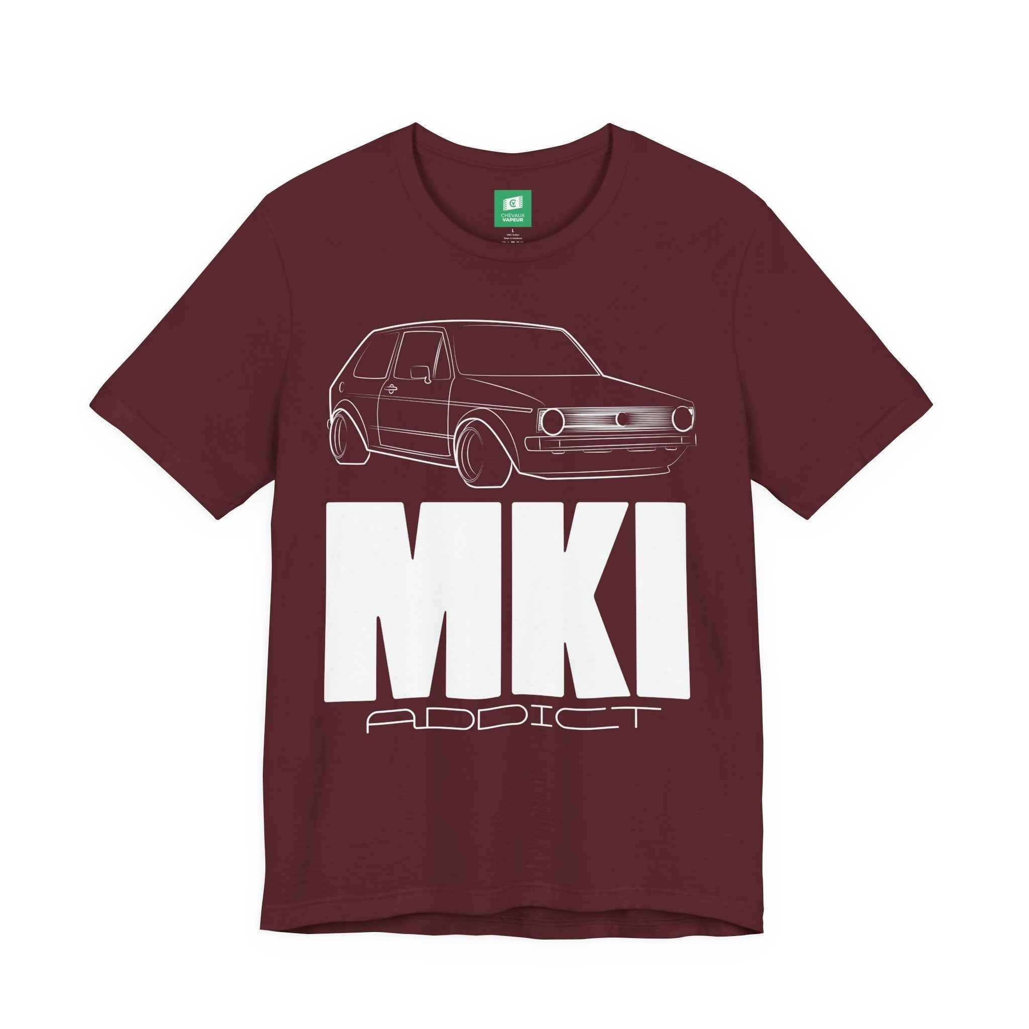 MK1 Addict T-Shirt - Classic VW Golf Tee